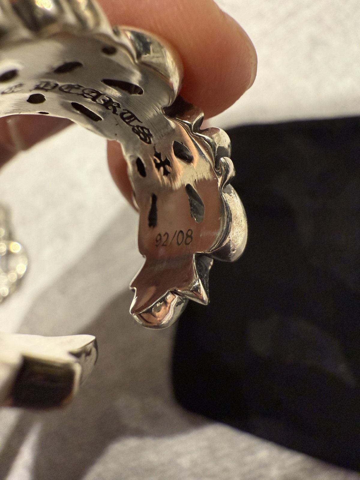 Chrome Hearts Chrome Hearts Double Floral Ring size 8 Size ONE SIZE - 8 Thumbnail