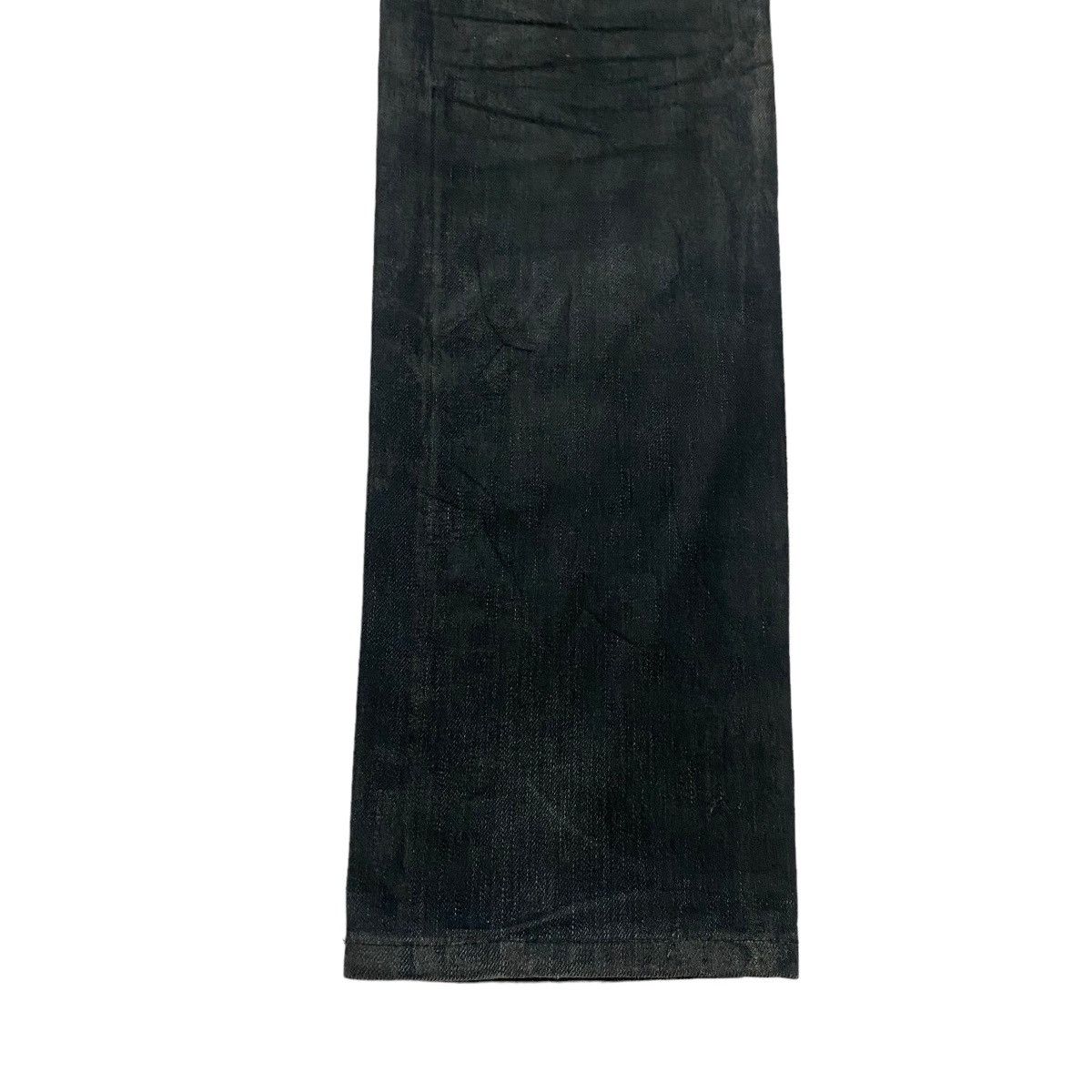 John Galliano John Galliano Black Dust Waxed Denim Jeans Size US 30 / EU 46 - 14 Thumbnail