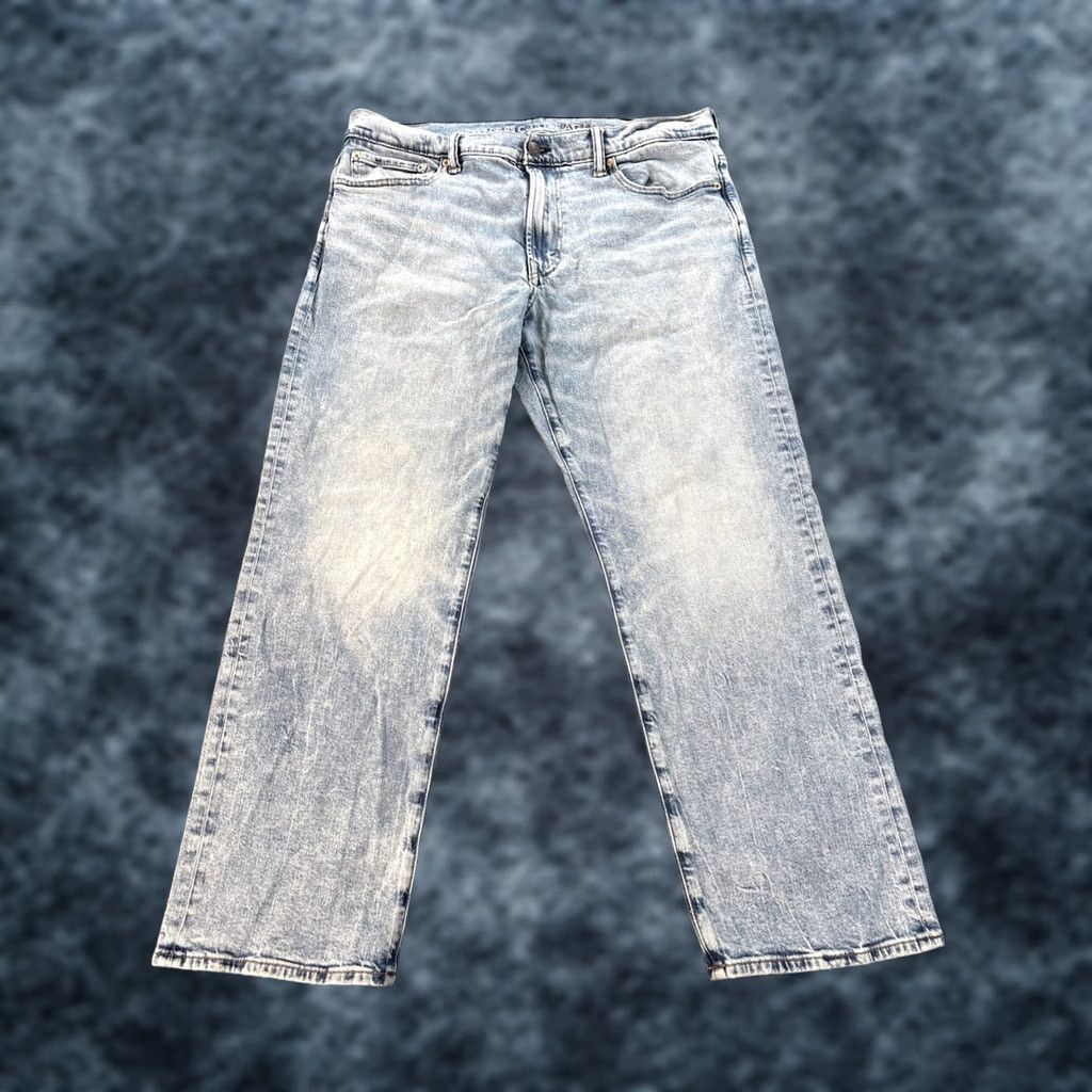 American Eagle Outfitters American Eagle Outfitters Jeans Baggy Relaxed Denim Light Wash 38x28 Men Blue Jeans Dickies Size US 38 / EU 54 - 1 Thumbnail