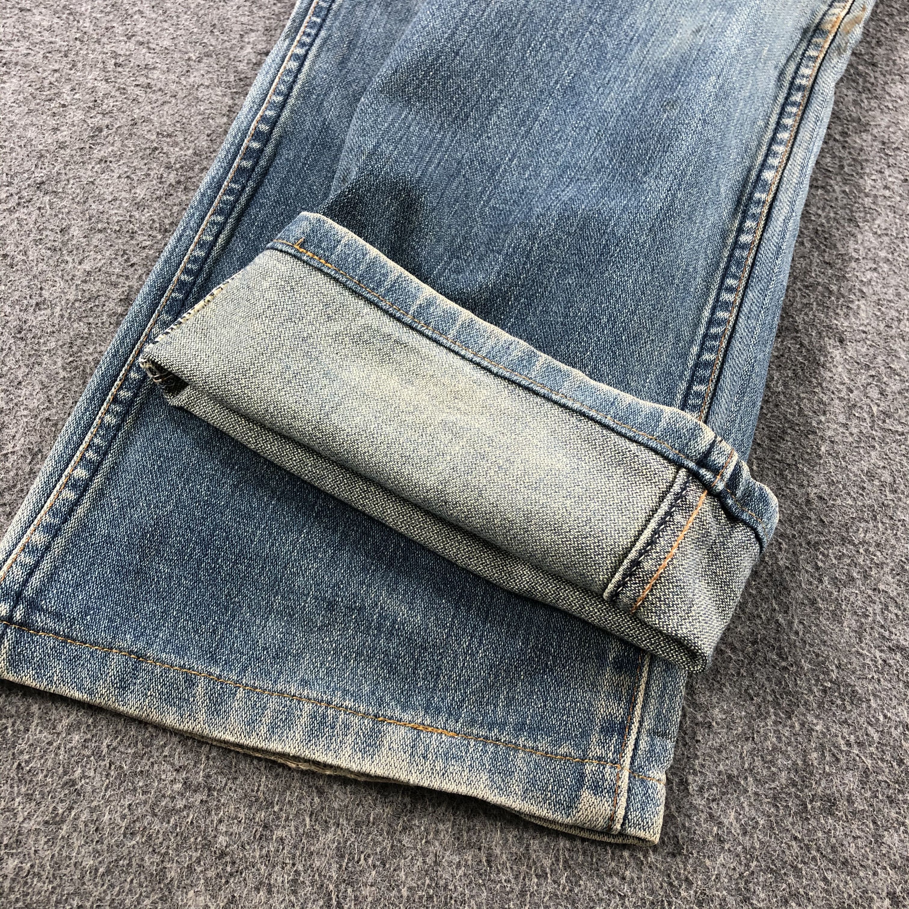 Vintage × Wrangler Vintage 90s Blue Wash Wrangler Jeans-JM2029 Size US 30 / EU 46 - 7 Thumbnail