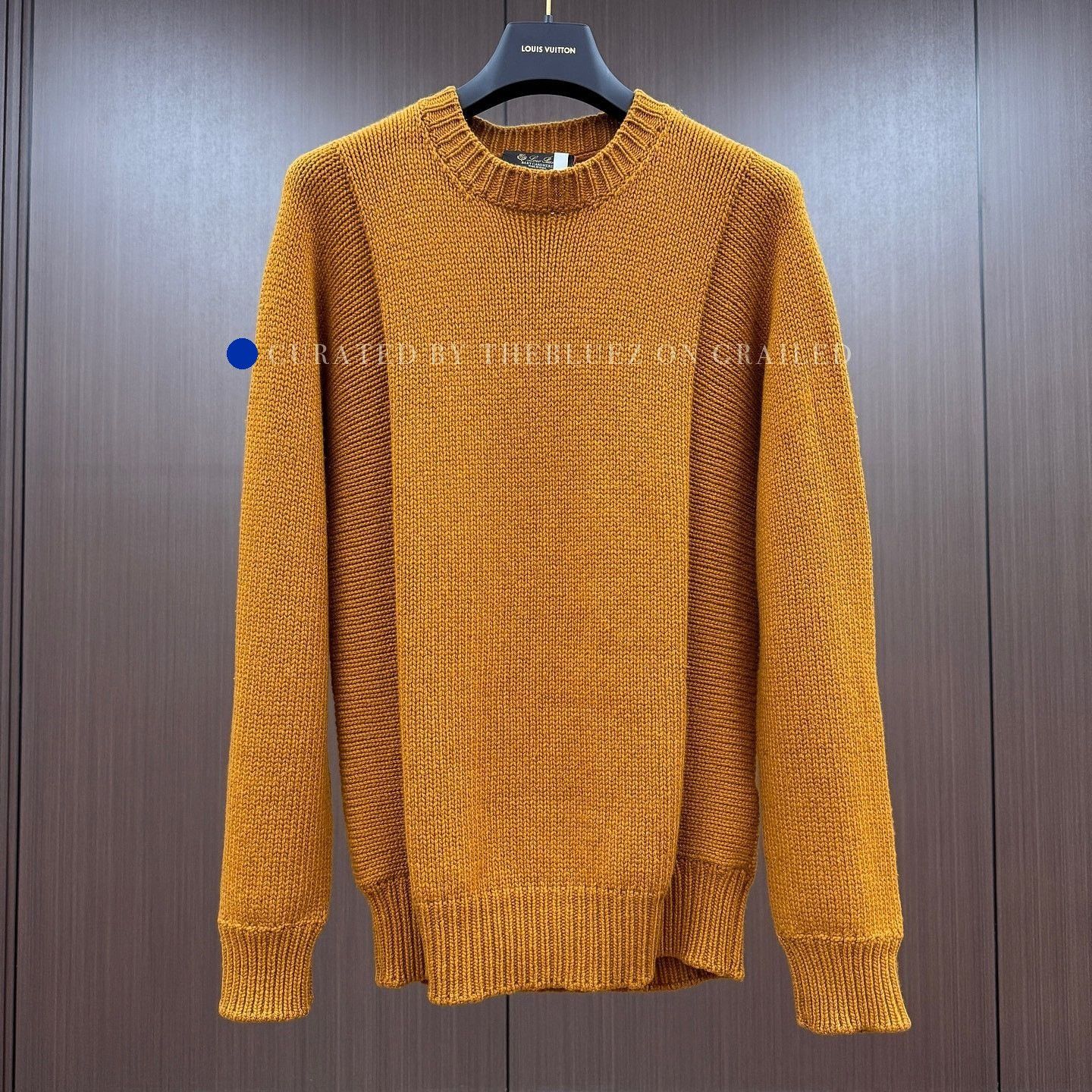 Loro Piana Brown Crew Neck Knit Sweater Size US M / EU 48-50 / 2 - 1 Thumbnail