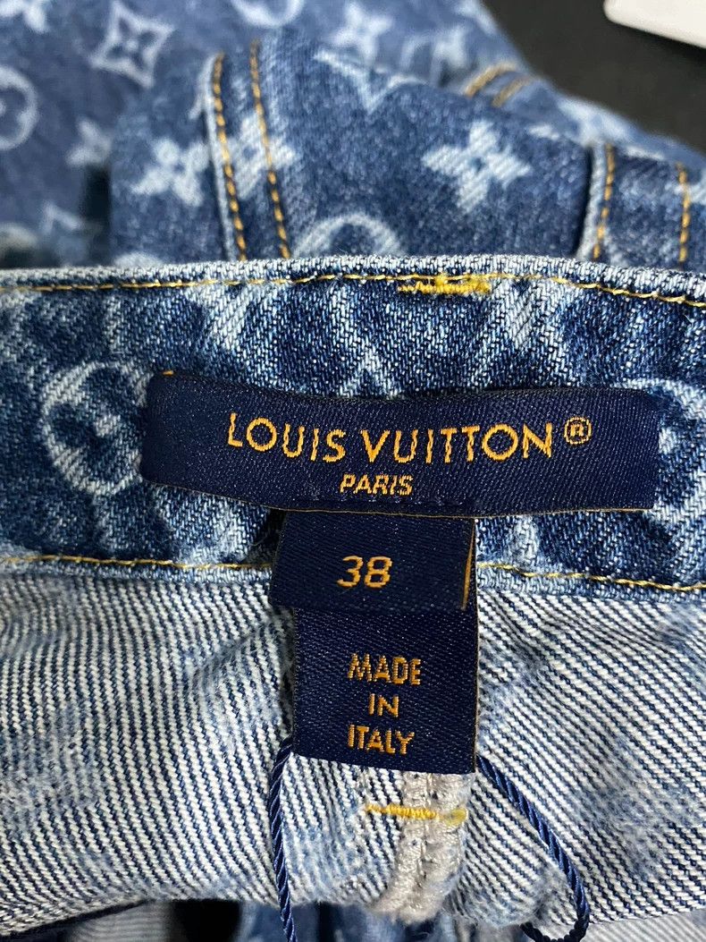 Louis Vuitton Louis Vuitton Old Flower Jeans Size US 38 / EU 54 - 5 Thumbnail