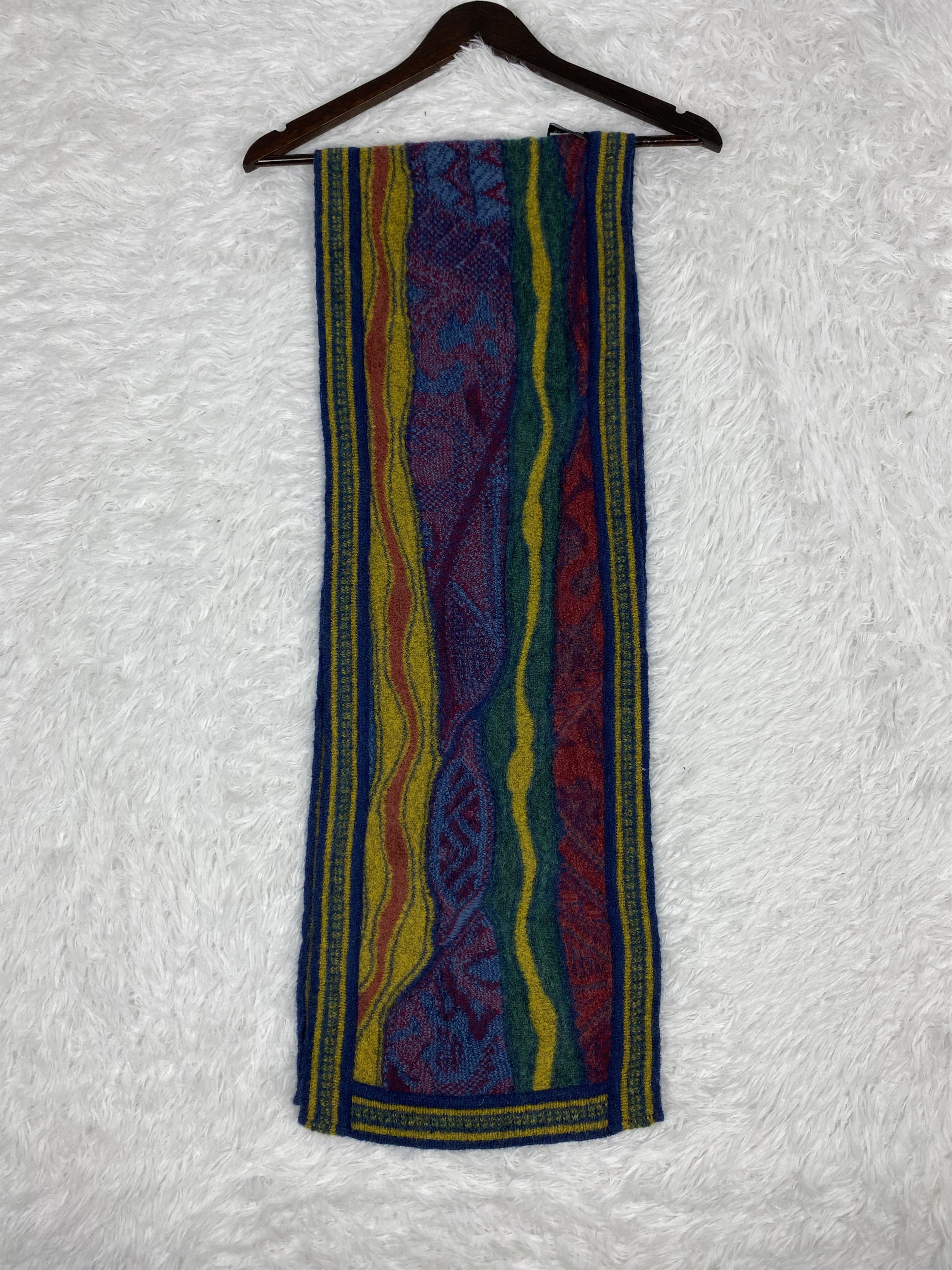 Coogi Vintage Coogi Scarf / Muffler Neckwear PM0083 Size ONE SIZE - 8 Thumbnail