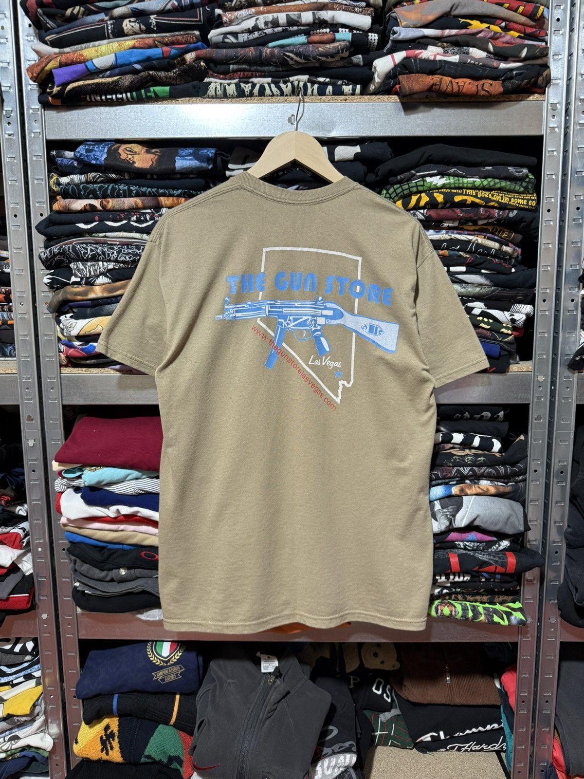 Other × Vintage I Shot The Coalition Package The Gun Store T-Shirt Y2K Hype Size US L / EU 52-54 / 3 - 2 Thumbnail