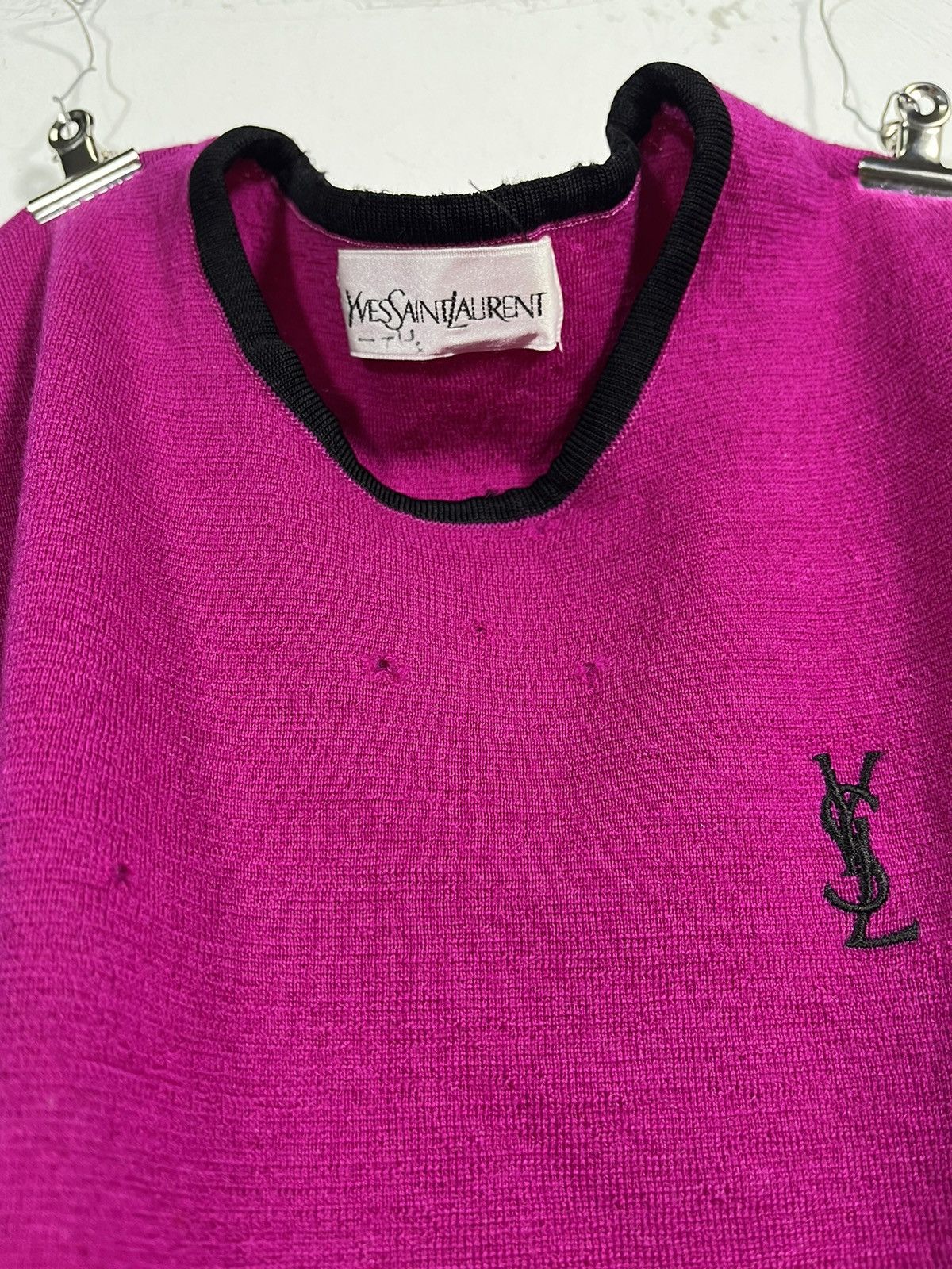 Designer × Vintage × Yves Saint Laurent Vintage Yves Saint Lauren Size M / US 6-8 / IT 42-44 - 2 Thumbnail