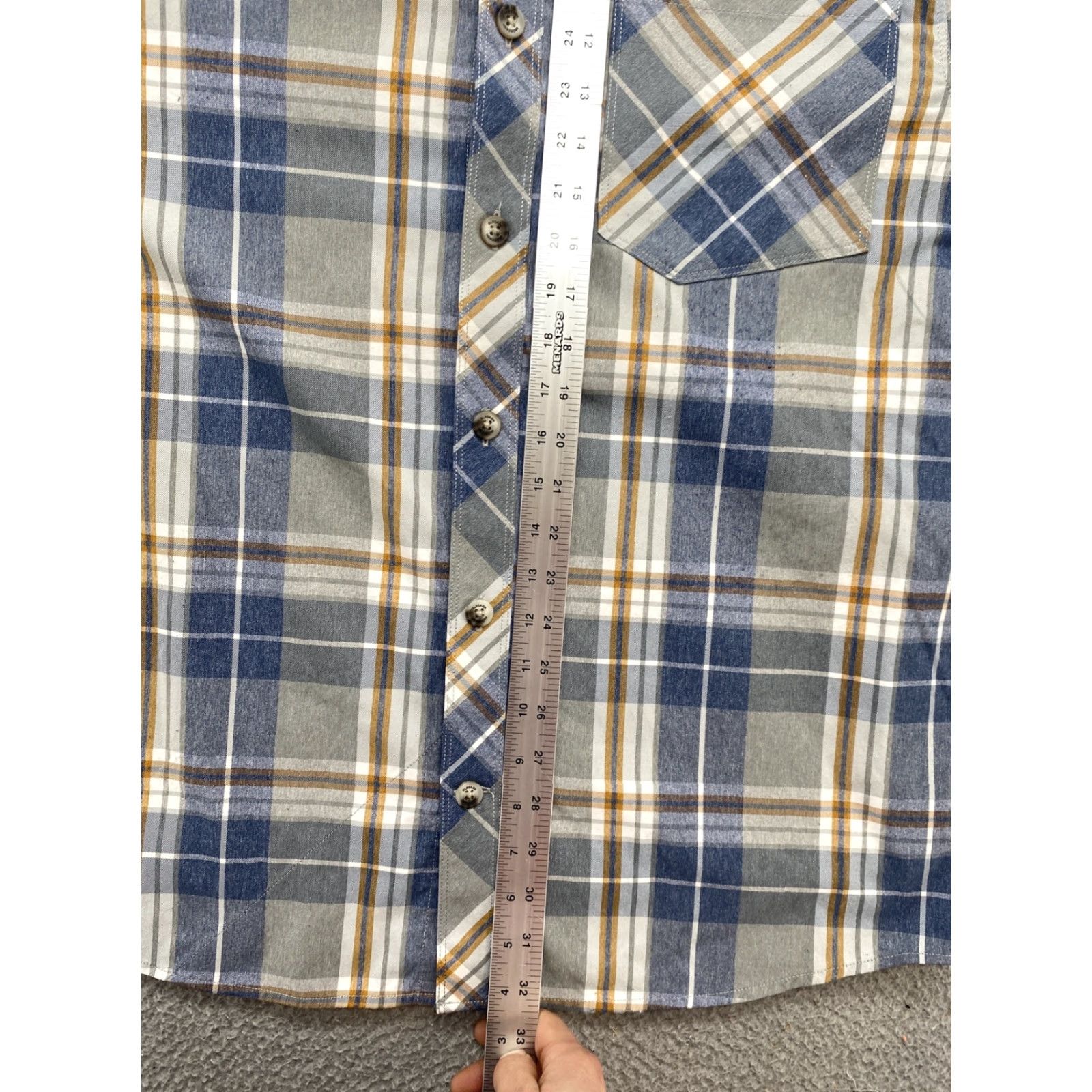 Vintage Alaskan Hardgear Shirt Plaid Flannel Button-Up Men Large Size US L / EU 52-54 / 3 - 7 Thumbnail