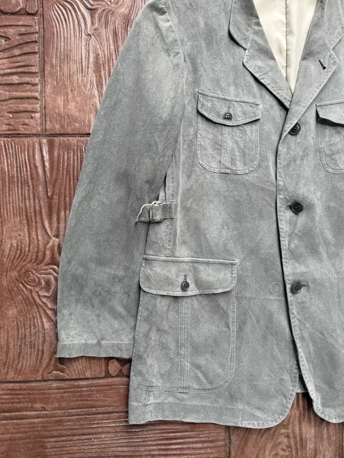 Lanvin 💥Offer me💥 LANVIN Suede Adjustable Waist Jacket Size US M / EU 48-50 / 2 - 4 Thumbnail