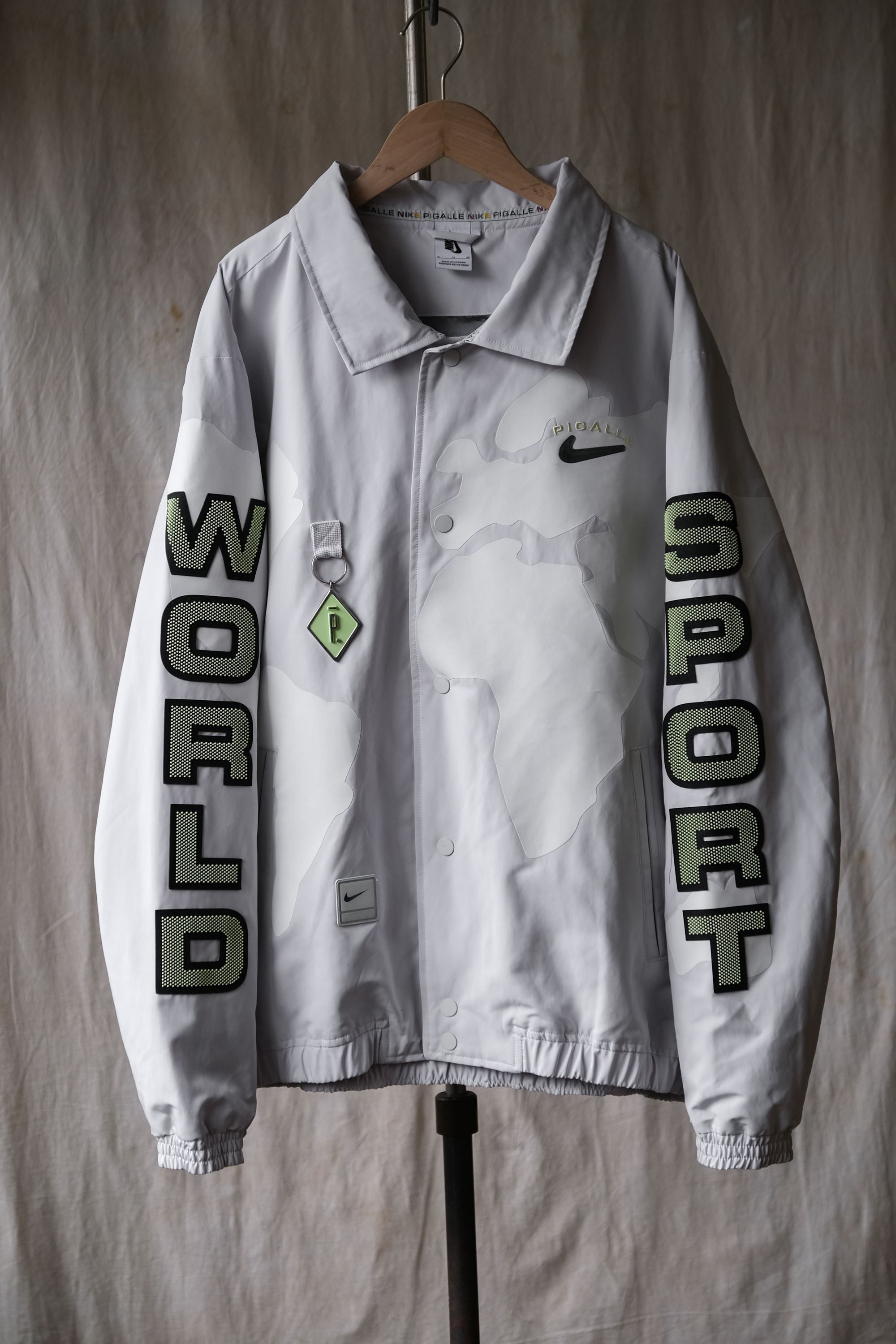 Nike × Pigalle Nike x Pigalle Story Jacket - Vast Grey Size US XL / EU 56 / 4 - 3 Thumbnail