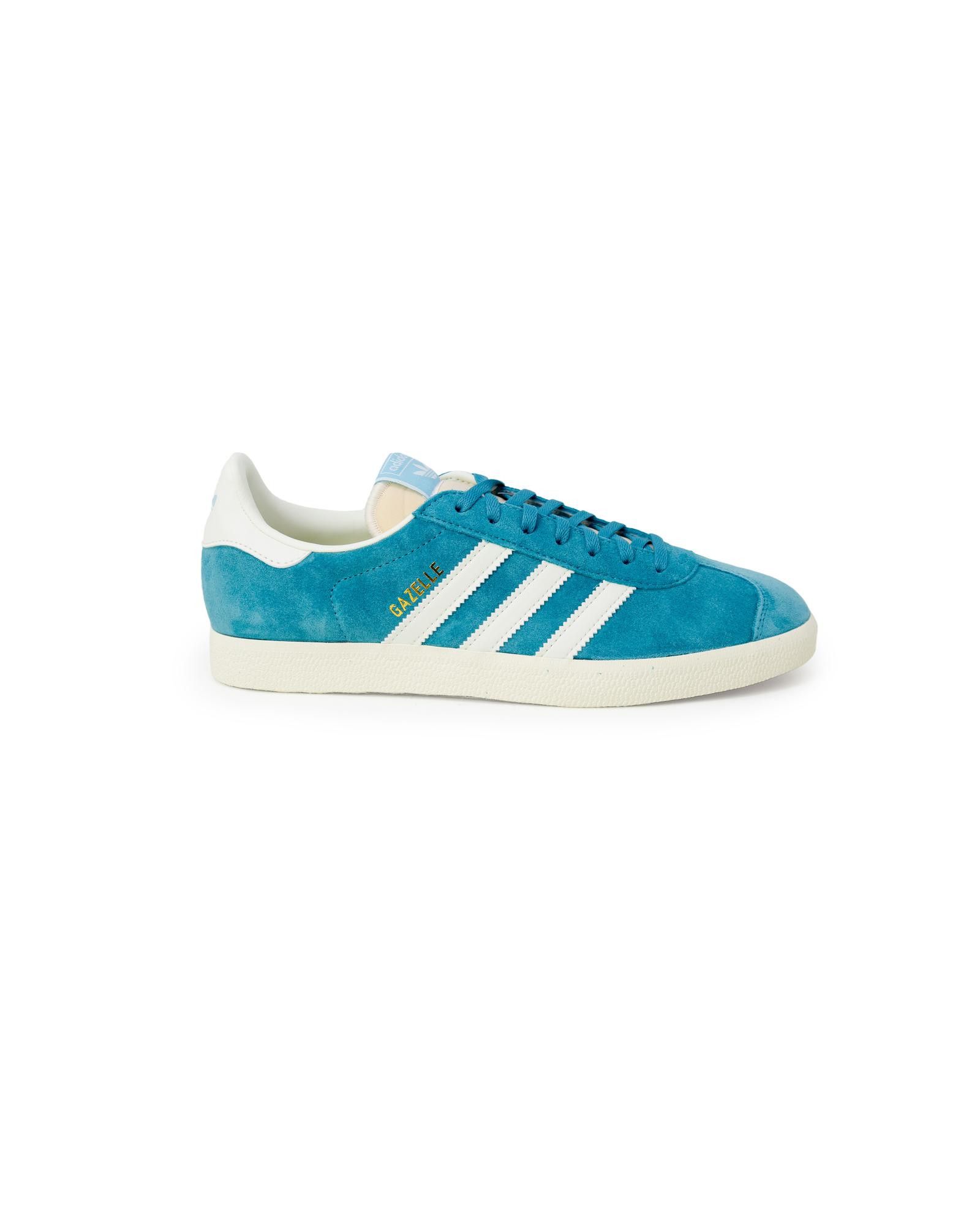 image of Adidas Lace-Up Sneakers in Turquoise, Men's (Size 9.5)