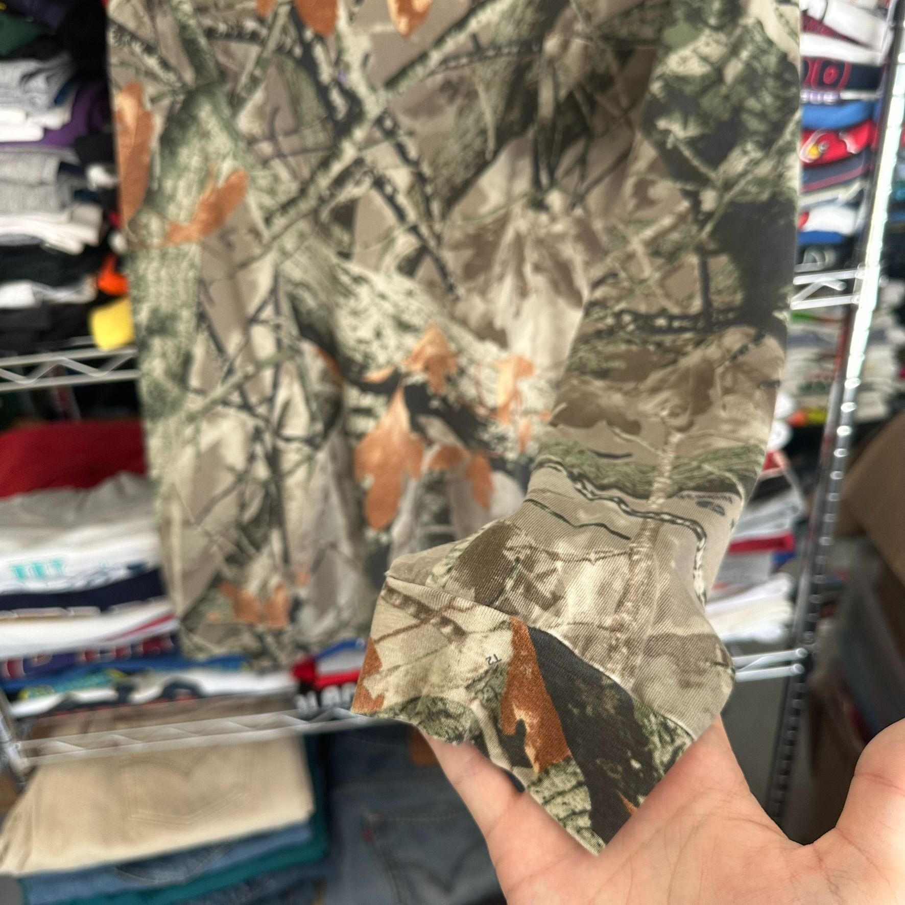 Realtree Vintage Y2K Realtree Camo T-Shirt Long Sleeve Grunge Gorpcor Size US XL / EU 56 / 4 - 4 Thumbnail