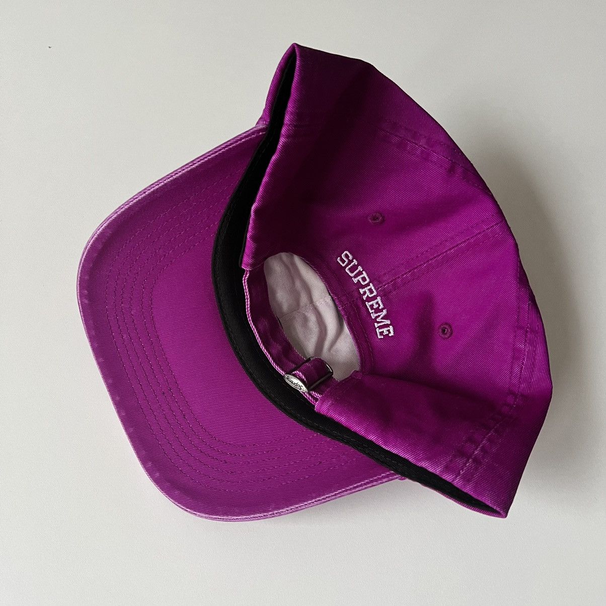 Supreme Supreme License Plate 6-panel Hat Purple Size ONE SIZE - 3 Thumbnail