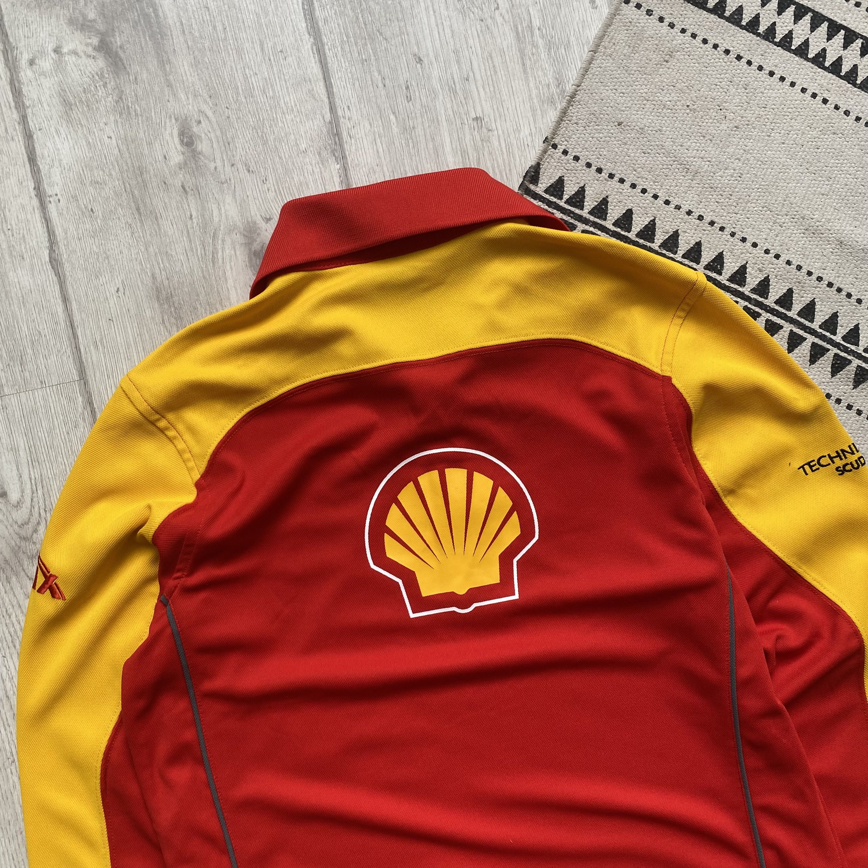 Ferrari 🏎️ Vintage Racing Ferrari Shell jersey longsleeve F1 Y2K Size US S / EU 44-46 / 1 - 10 Thumbnail