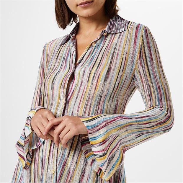 Missoni o1g2r1mq1124 Shirt in Multicolor Size M / US 6-8 / IT 42-44 - 3 Thumbnail