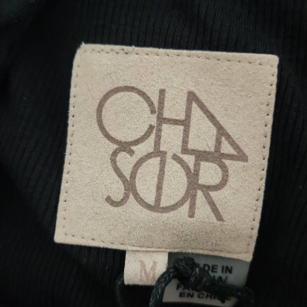 Chaser Brand Chaser Ladies Size Medium Black Soft Ribbed Long Sleeve Shir Size M / US 6-8 / IT 42-44 - 5 Thumbnail