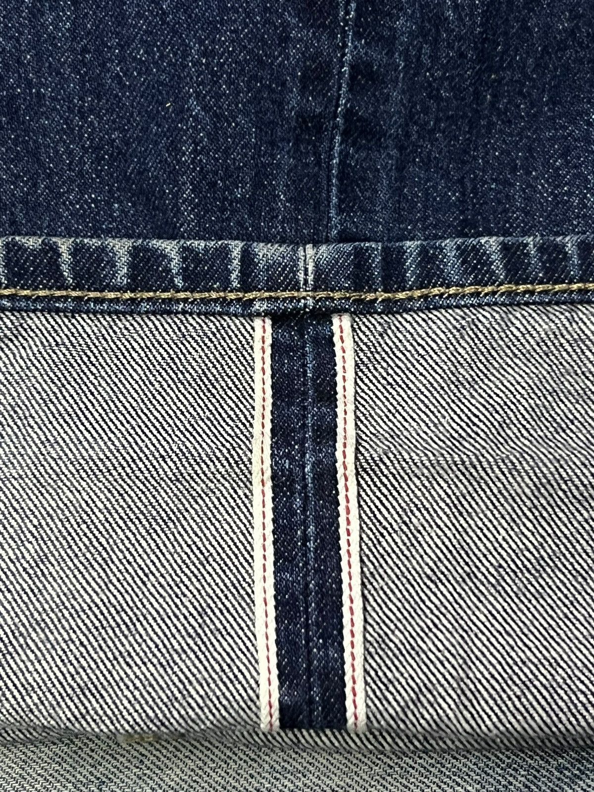 Uniqlo Vintage Uniqlo Selvedge Denim Japan - Faded Wash, Distressed Size US 33 - 7 Thumbnail
