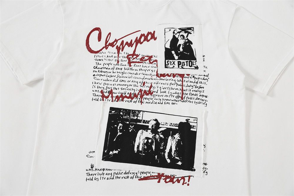 Japanese Brand × Vintage American high street men's loose creative printed T-shirt Size US M / EU 48-50 / 2 - 4 Thumbnail