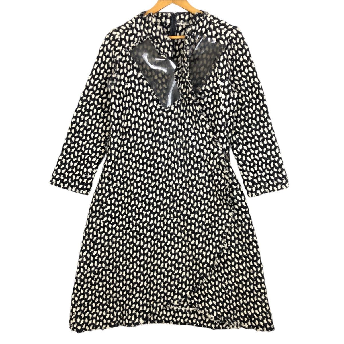 Comme des Garcons Vintage Junya Watanabe Comme Des Garcons 2001 A/W Wool Coat Size S / US 4 / IT 40 - 6 Thumbnail