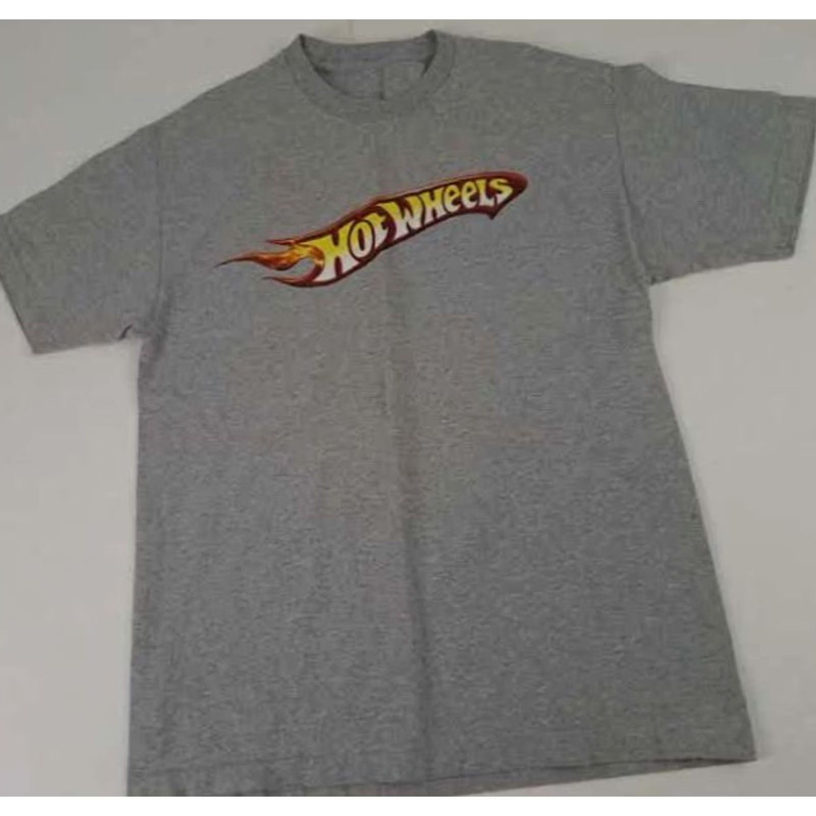 Vintage VINTAGE Hot Wheels Thick Cotton T-Shirts Long Sleeve & Short Sleeve Set of 2 Crew Neck Unbranded Unisex Adults Gray M 28in Long 22in Pit to Pit Size US M / EU 48-50 / 2 - 3 Thumbnail