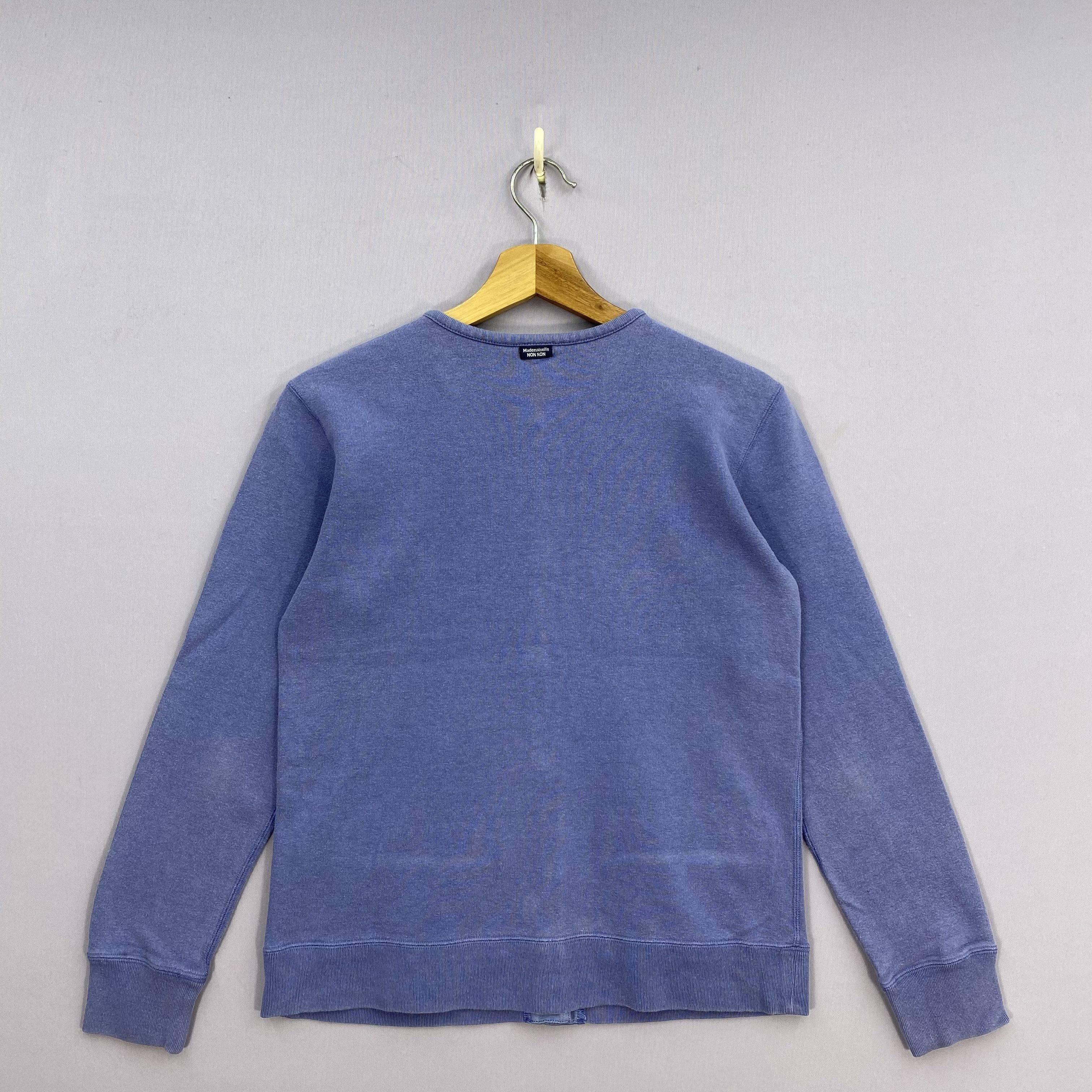Vintage Vintage Mademoiselle NON NON Jersey Cardigan Button Sweater Size US S / EU 44-46 / 1 - 3 Thumbnail
