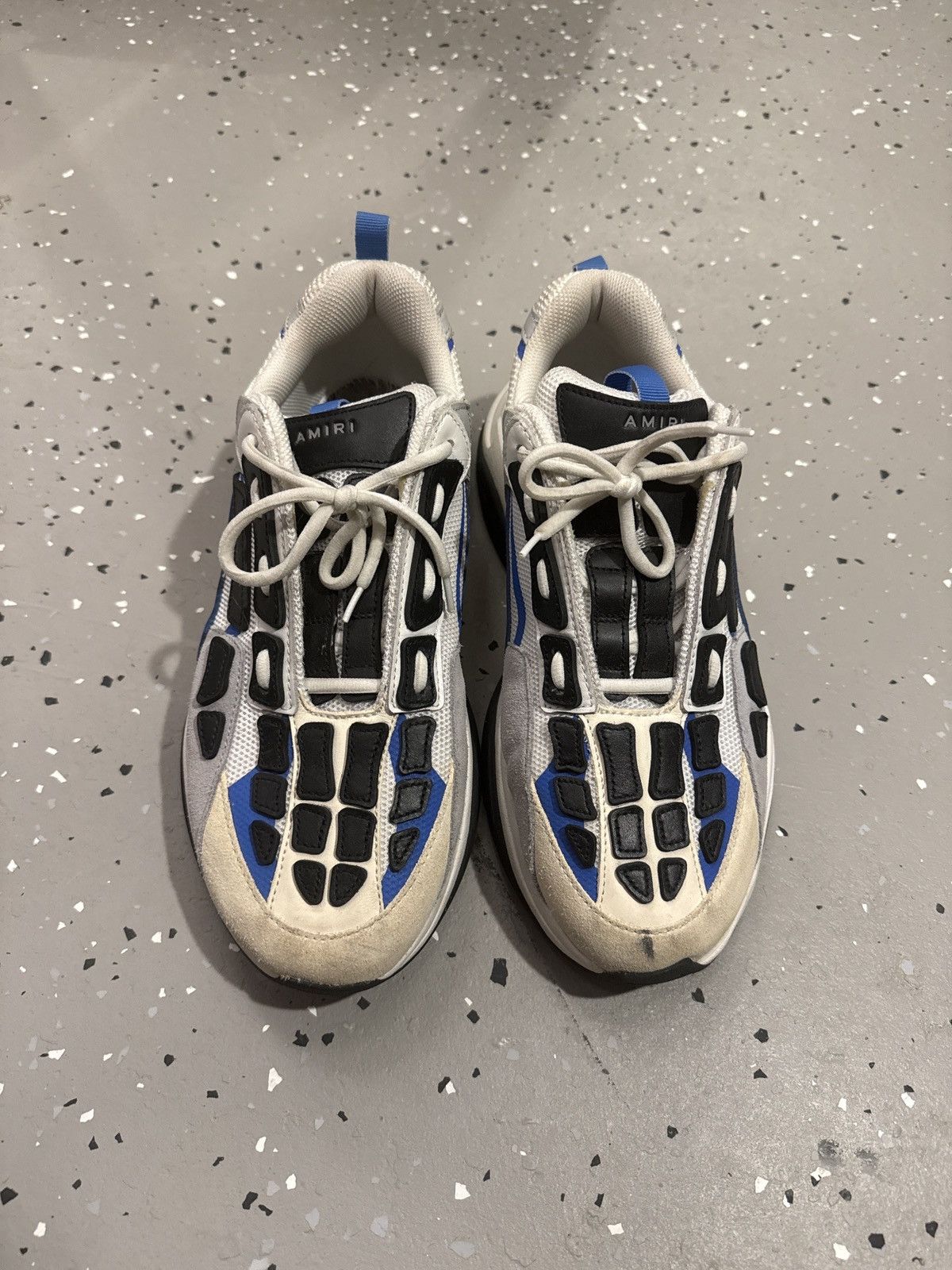 Amiri Amavi Bone Runners Size US 12 / EU 45 - 1 Thumbnail