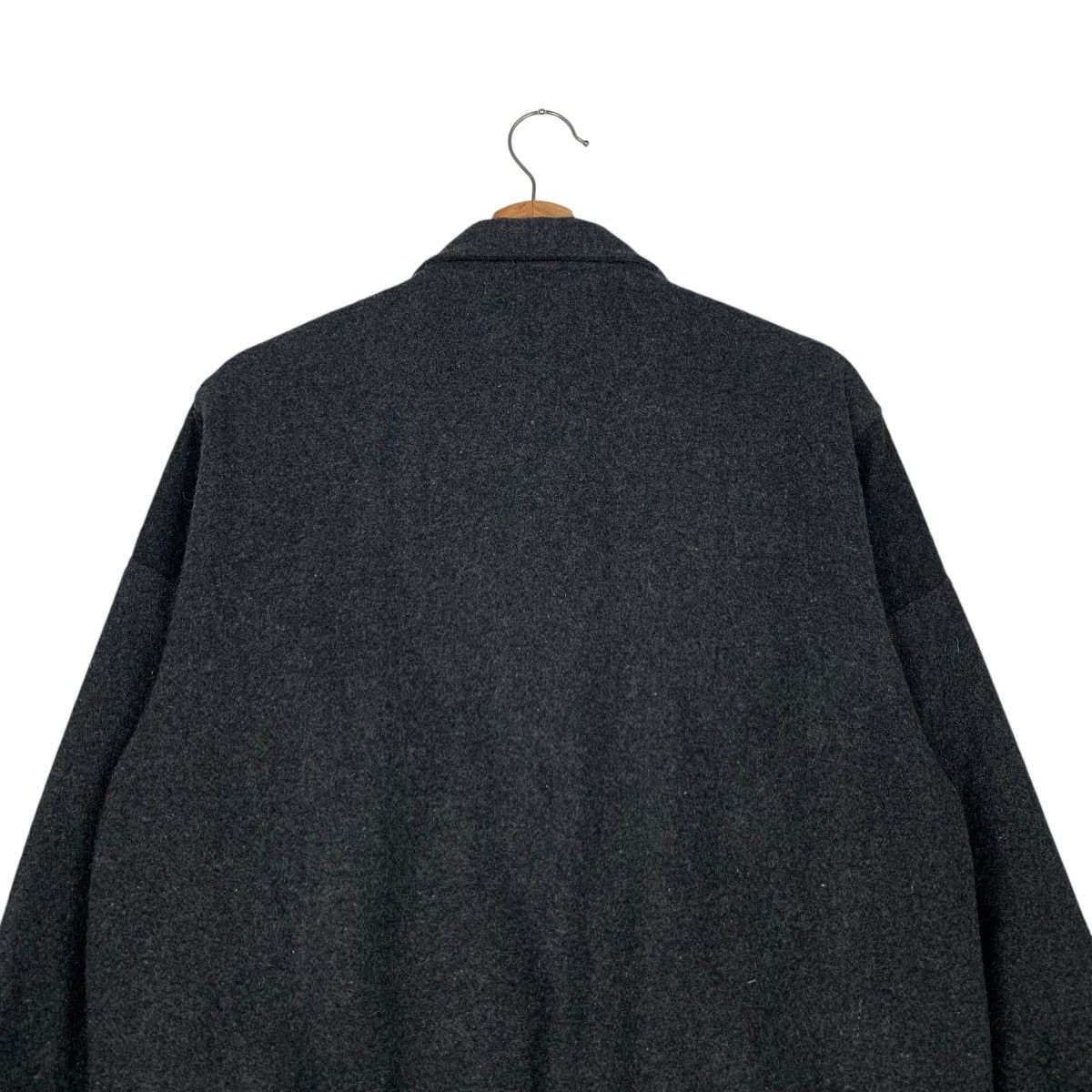 Japanese Brand Vintage 90’s WOOD CUTTER Wool Casual Jacket #2460-C110 Size US M / EU 48-50 / 2 - 8 Thumbnail