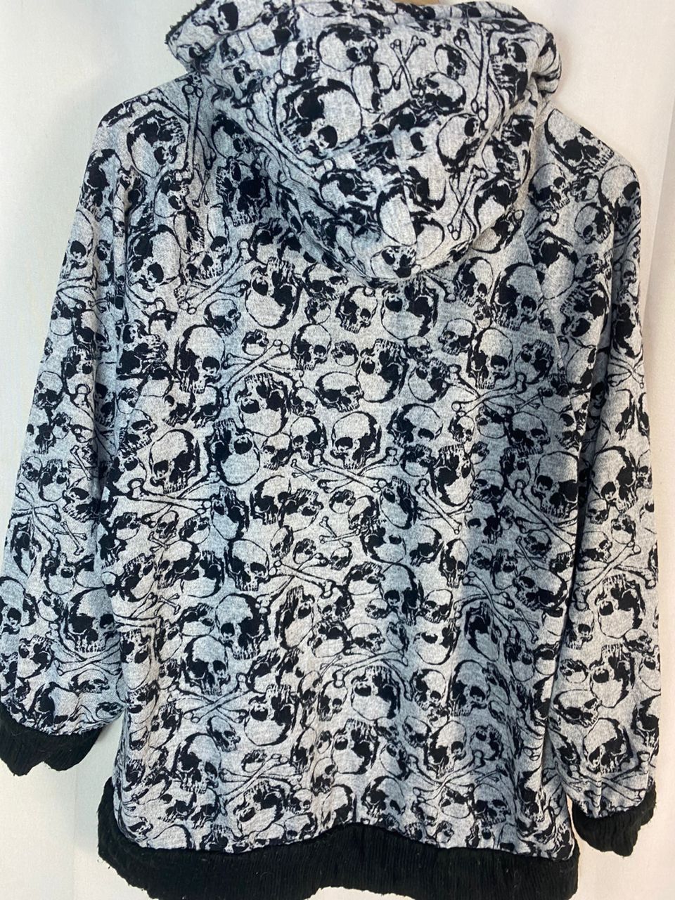Japanese Brand Skull fullprint hoodie zipper by Plein beaute Size M / US 6-8 / IT 42-44 - 11 Thumbnail