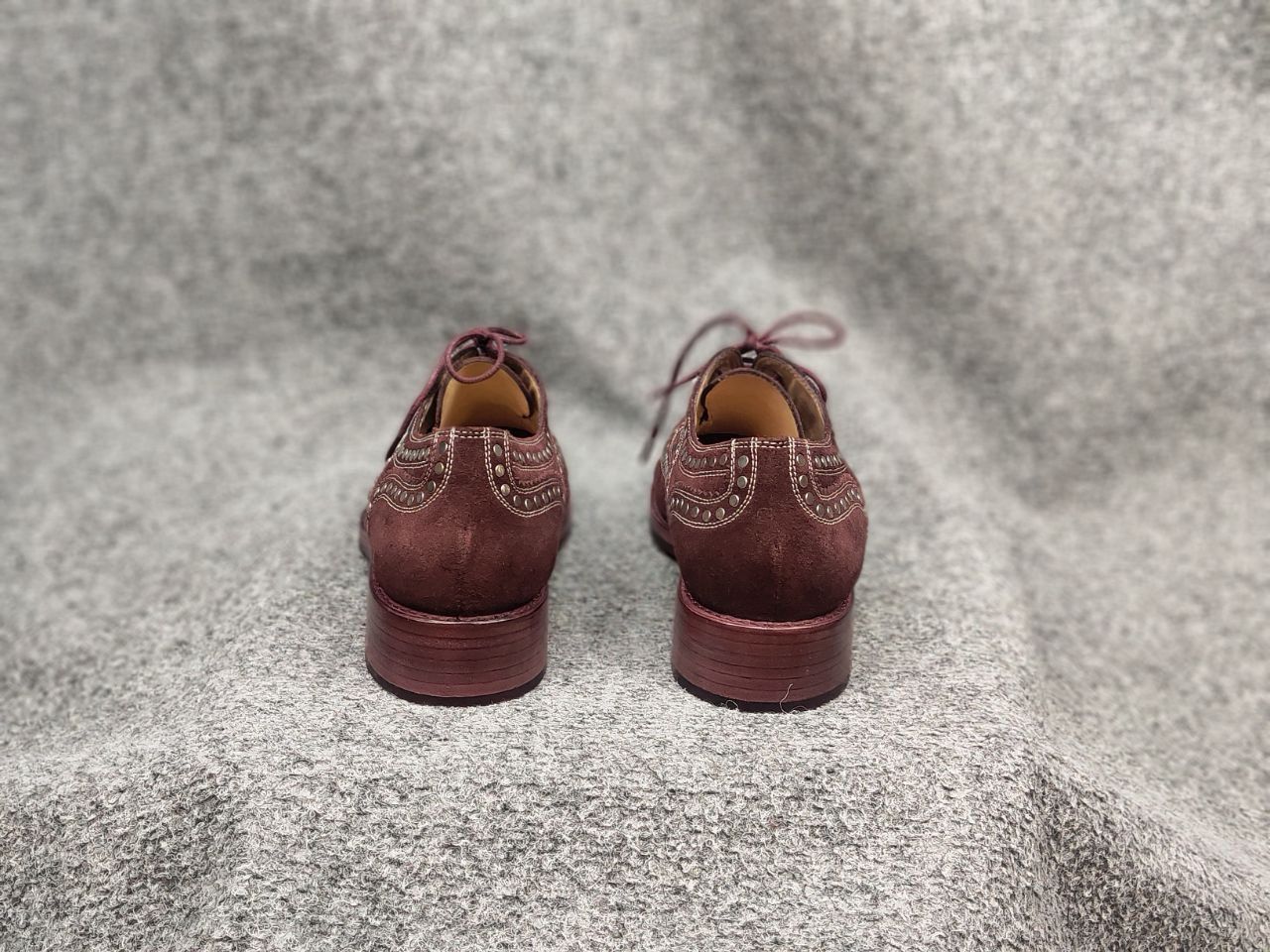 Jean Baptiste Rautureau Rare Jean Baptiste Rautureau suede leather Brogues Shoes Size US 7 / EU 40 - 11 Thumbnail