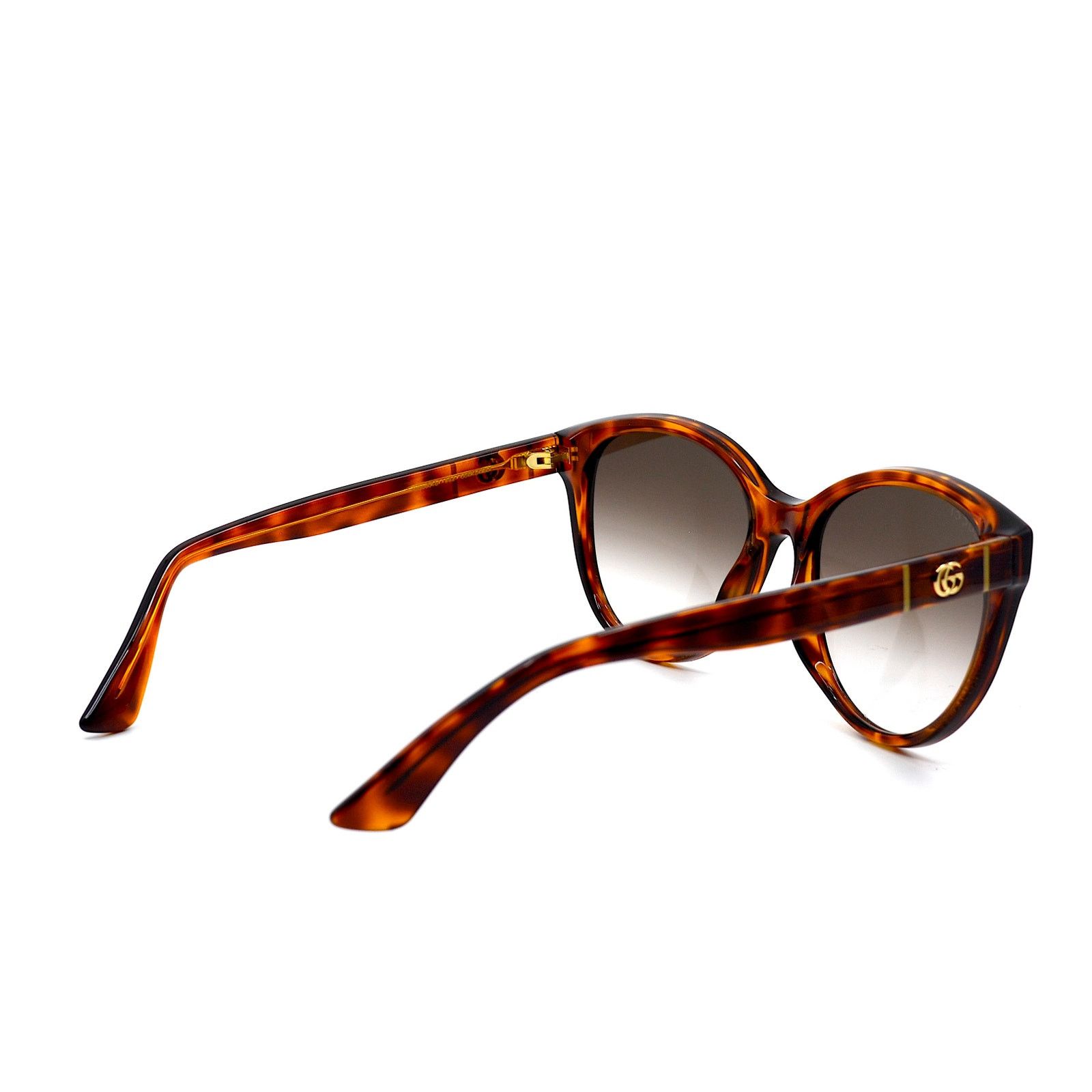 Gucci Gucci GG0631S 002 Brown Havana Authentic Sunglasses Size ONE SIZE - 7 Thumbnail