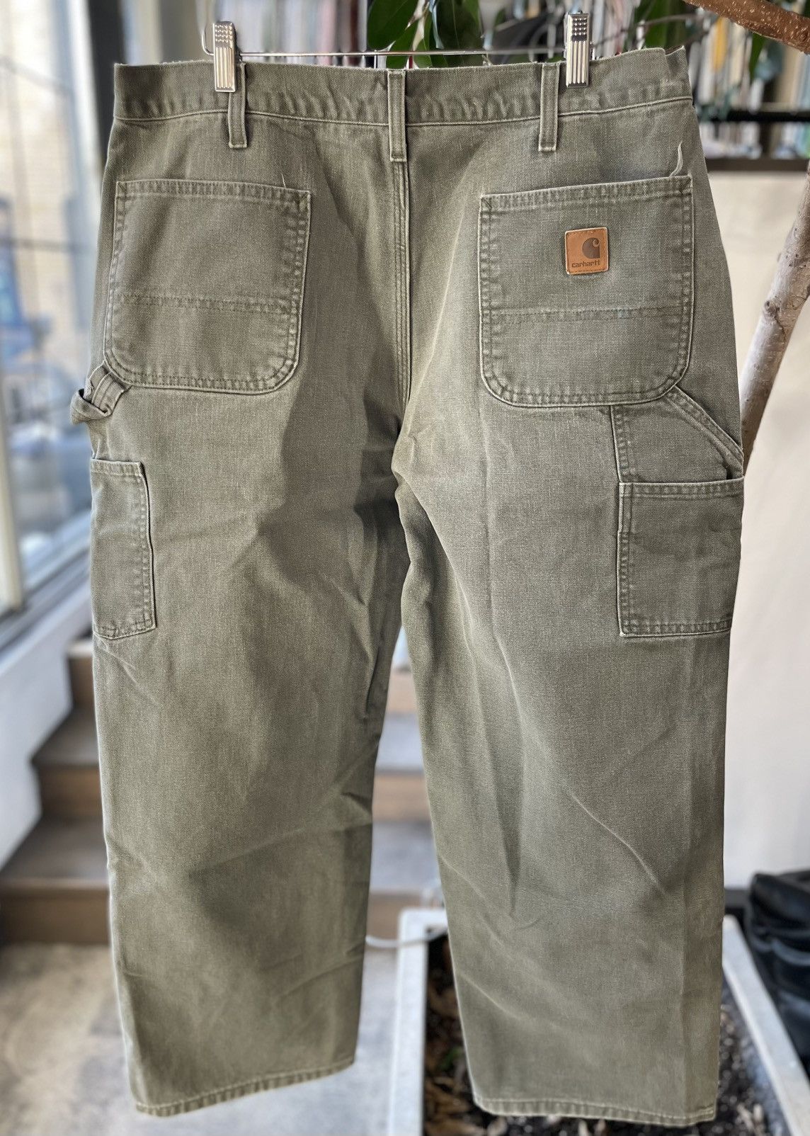 Carhartt Vintage Carhartt Carpenter Pants Olive Size US 38 / EU 54 - 4 Thumbnail