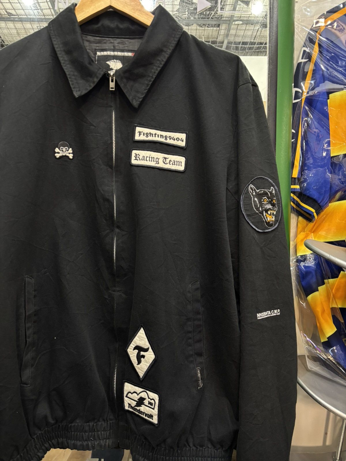 Neighborhood Neighborhood Med Black Jacket with Patch made 2004 Y2K Size US M / EU 48-50 / 2 - 3 Thumbnail