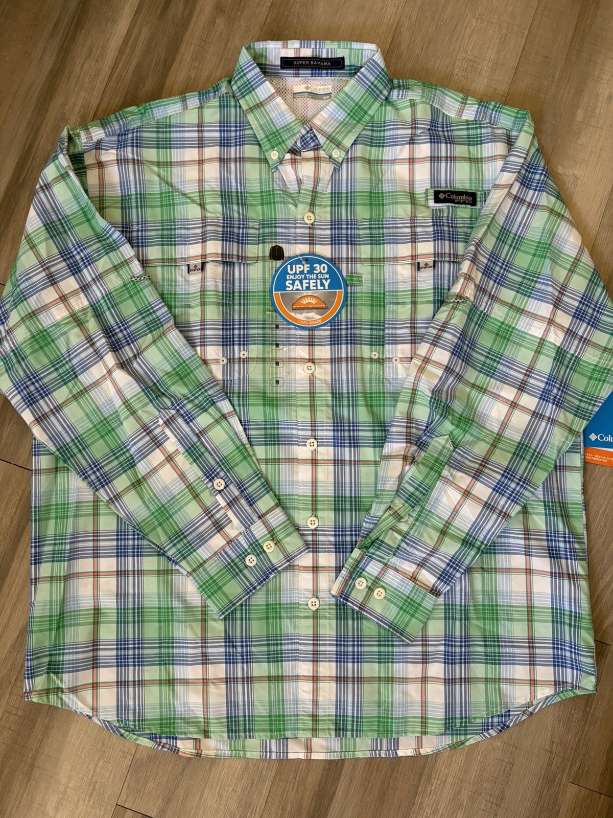 Columbia Columbia PFG Long Sleeve Button Up Fishing Shirt Size US M / EU 48-50 / 2 - 1 Thumbnail