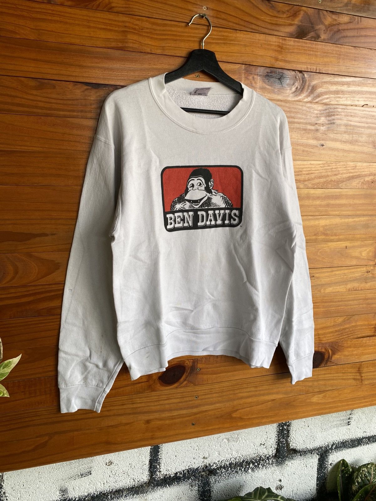 Ben Davis Vintage Ben Davis Logo Crewneck Sweatshirt Made in USA Size US L / EU 52-54 / 3 - 5 Thumbnail