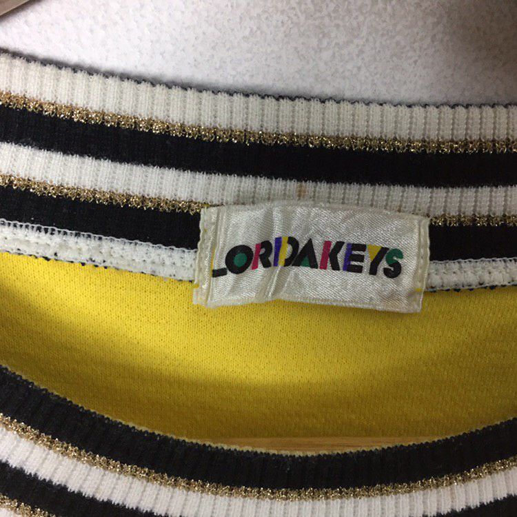 Sweatshirt Florida Keys Spellout Embroidery