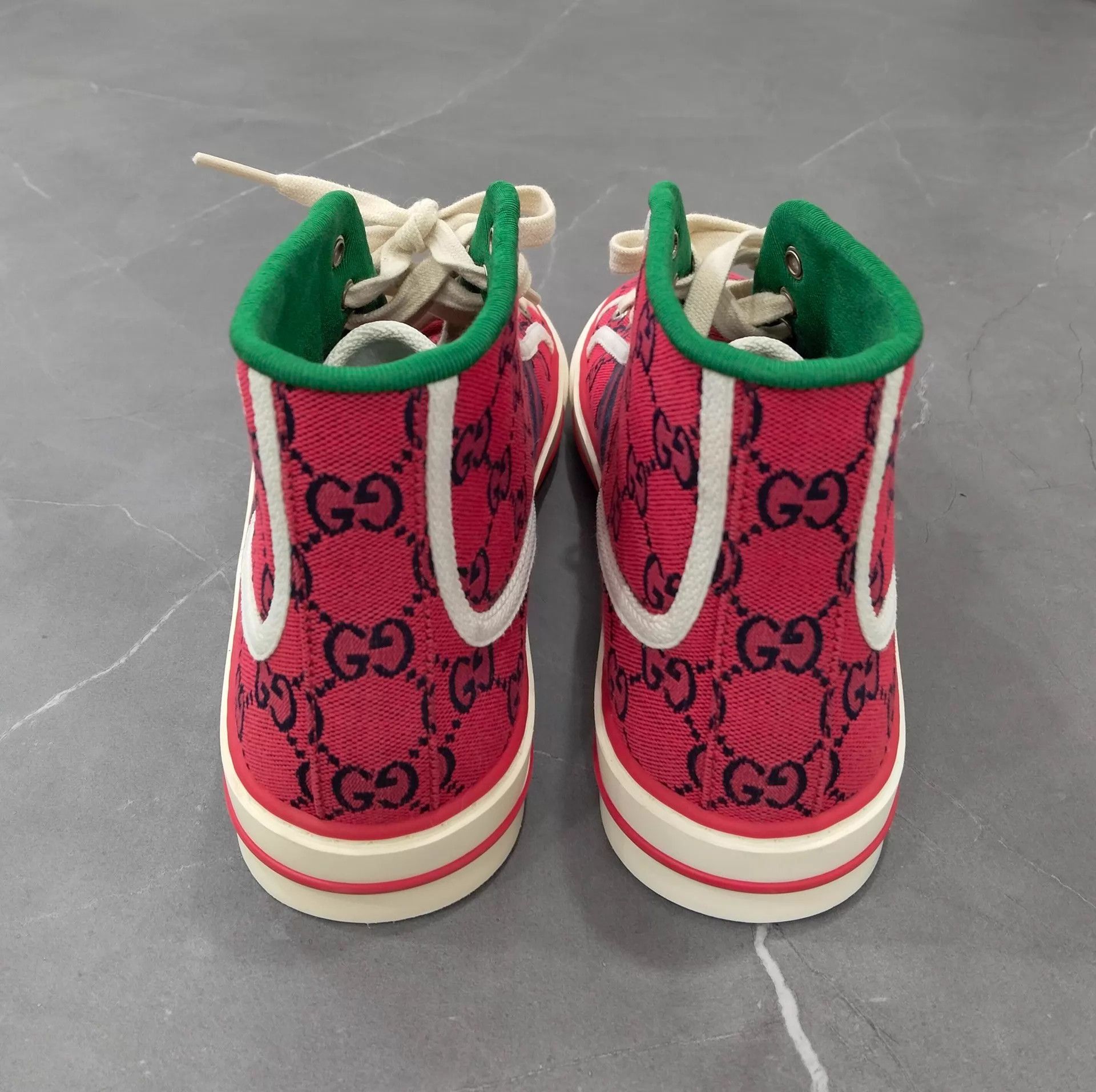 Gucci GUCCI Tennis 1977 High Top Sneaker 40.5 95 New Size US 7.5 / EU 40-41 - 5 Thumbnail