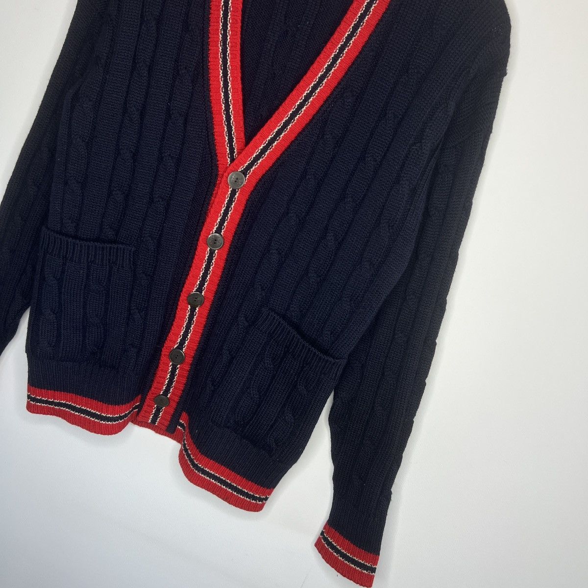 Yves Saint Laurent Vintage Yves Saint Laurent YSL Cardigan Wool Sweater Jumper Size US M / EU 48-50 / 2 - 3 Thumbnail