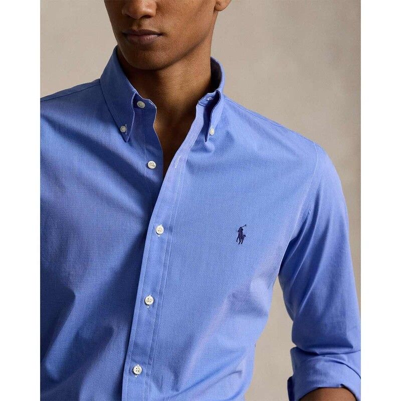 Polo Ralph Lauren o1s22i1n0125 Custom Fit Shirt in Blue Size US L / EU 52-54 / 3 - 4 Thumbnail