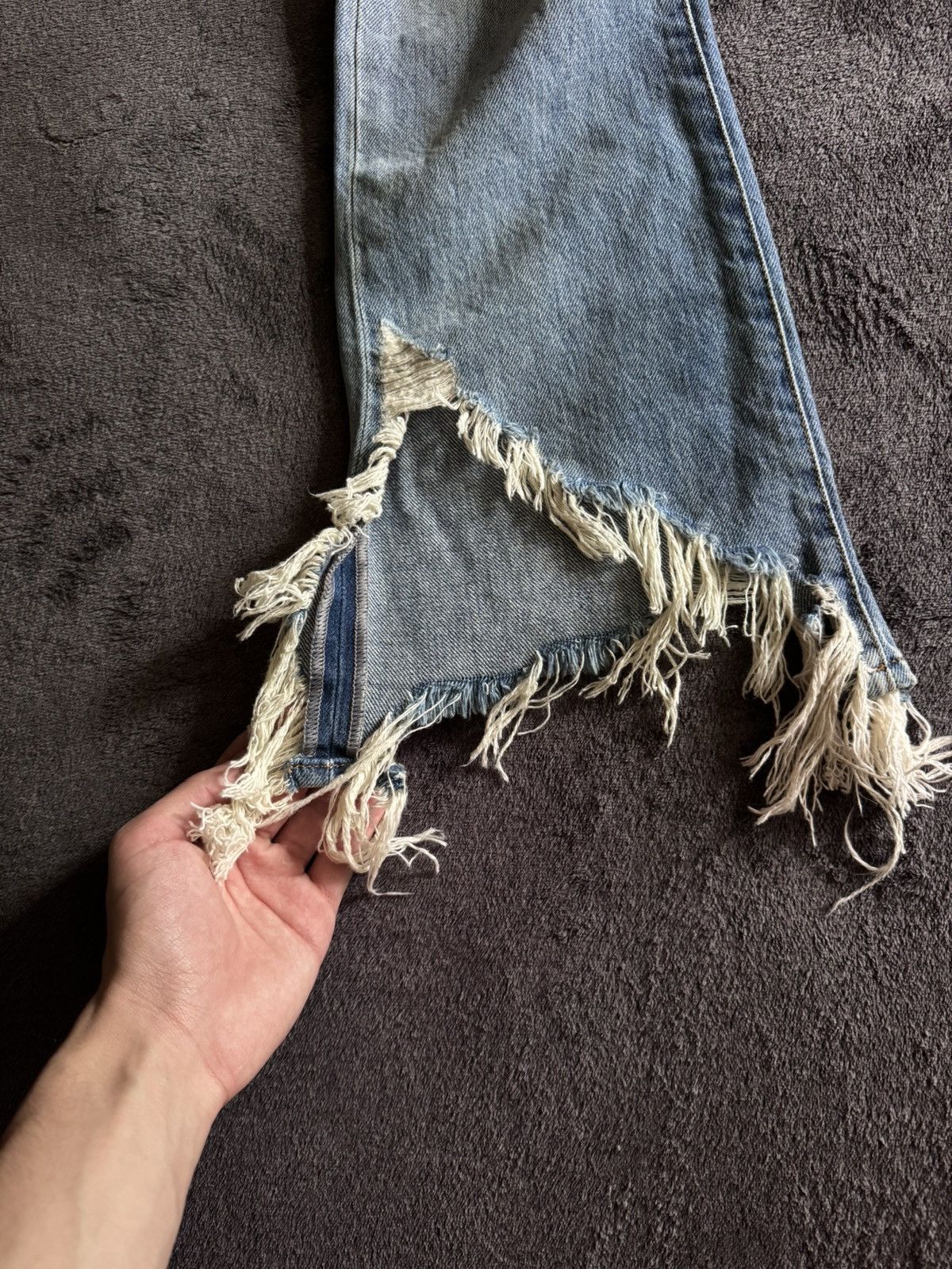 R13 R13 Kick Fit Long Denim Jeans Size 25" / US 0 / IT 36 - 21 Thumbnail