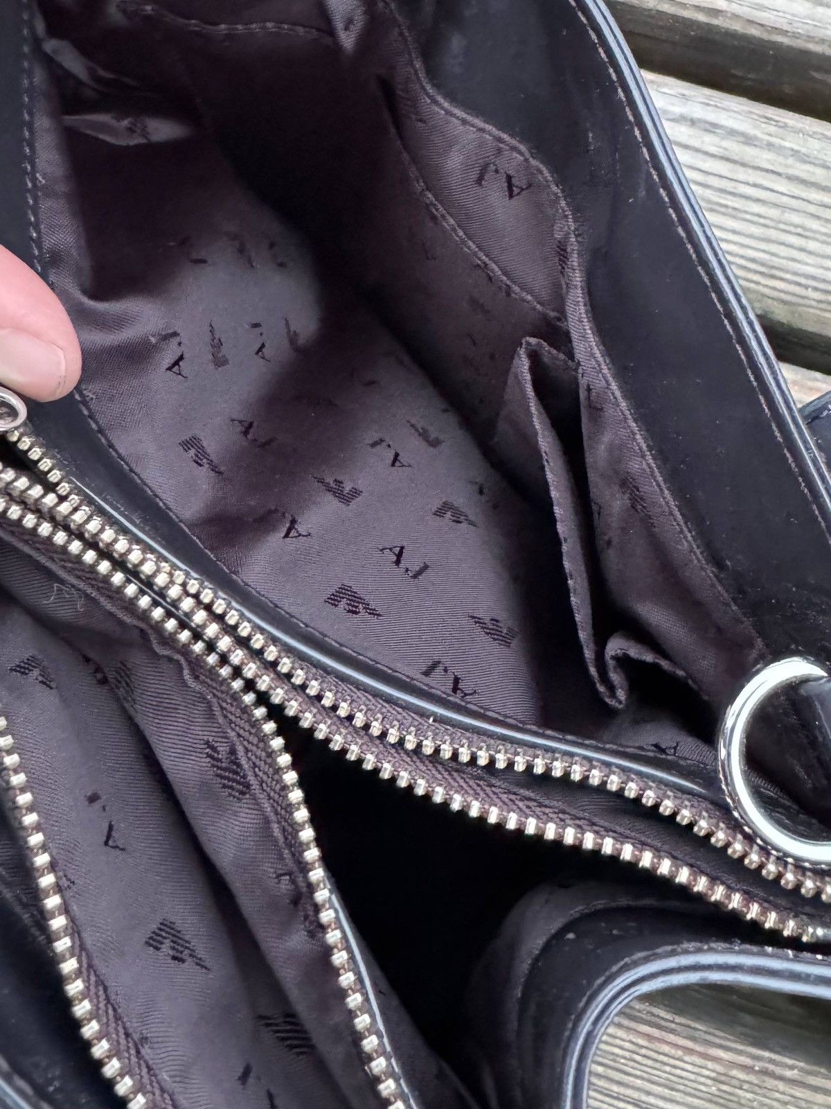 Armani Armani Jeans Black women’s Bag Size ONE SIZE - 14 Thumbnail