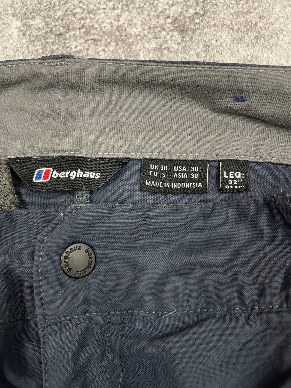 Berghaus Berghaus Men Nylon Cargo Pants Blue Outdoor Classic Size W30 Size US 30 / EU 46 - 6 Thumbnail