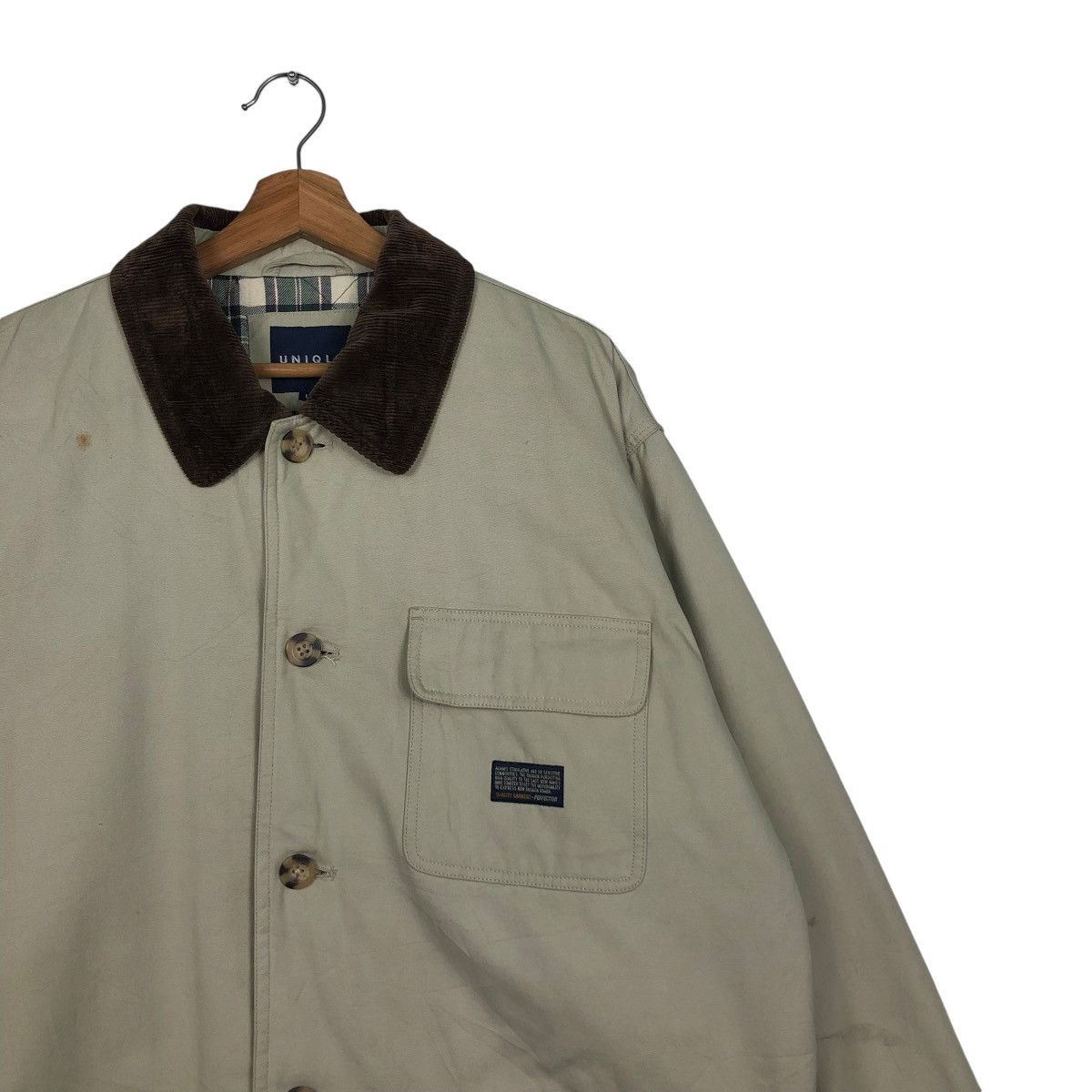 Japanese Brand 🔥VINTAGE CHORE WORK JACKET UNIQLO BLANKET TARTAN ISSEYMIYAK Size US L / EU 52-54 / 3 - 8 Thumbnail