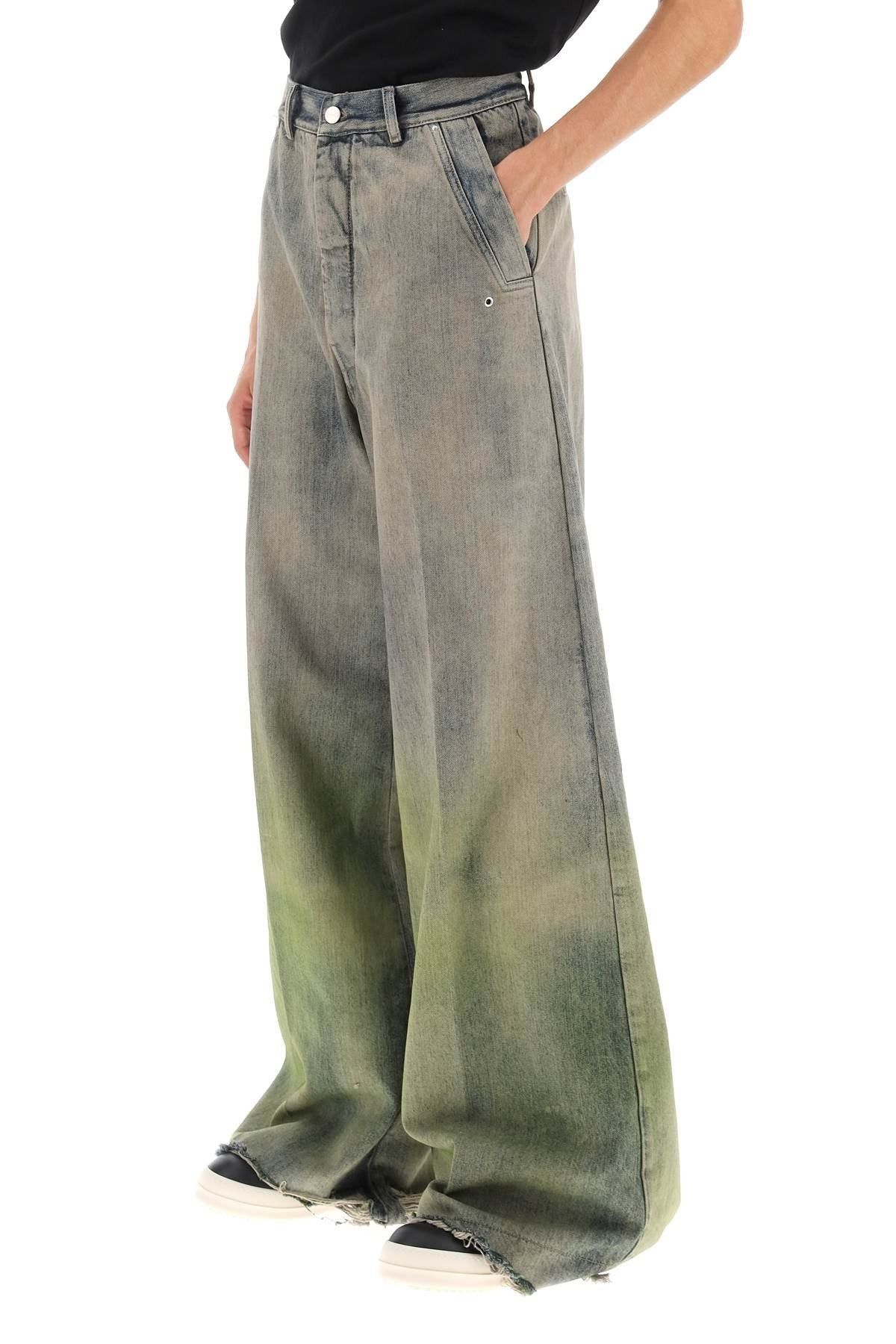 Rick Owens o1y0325 Denim Pant in Multicolor Size US 34 / EU 50 - 3 Thumbnail