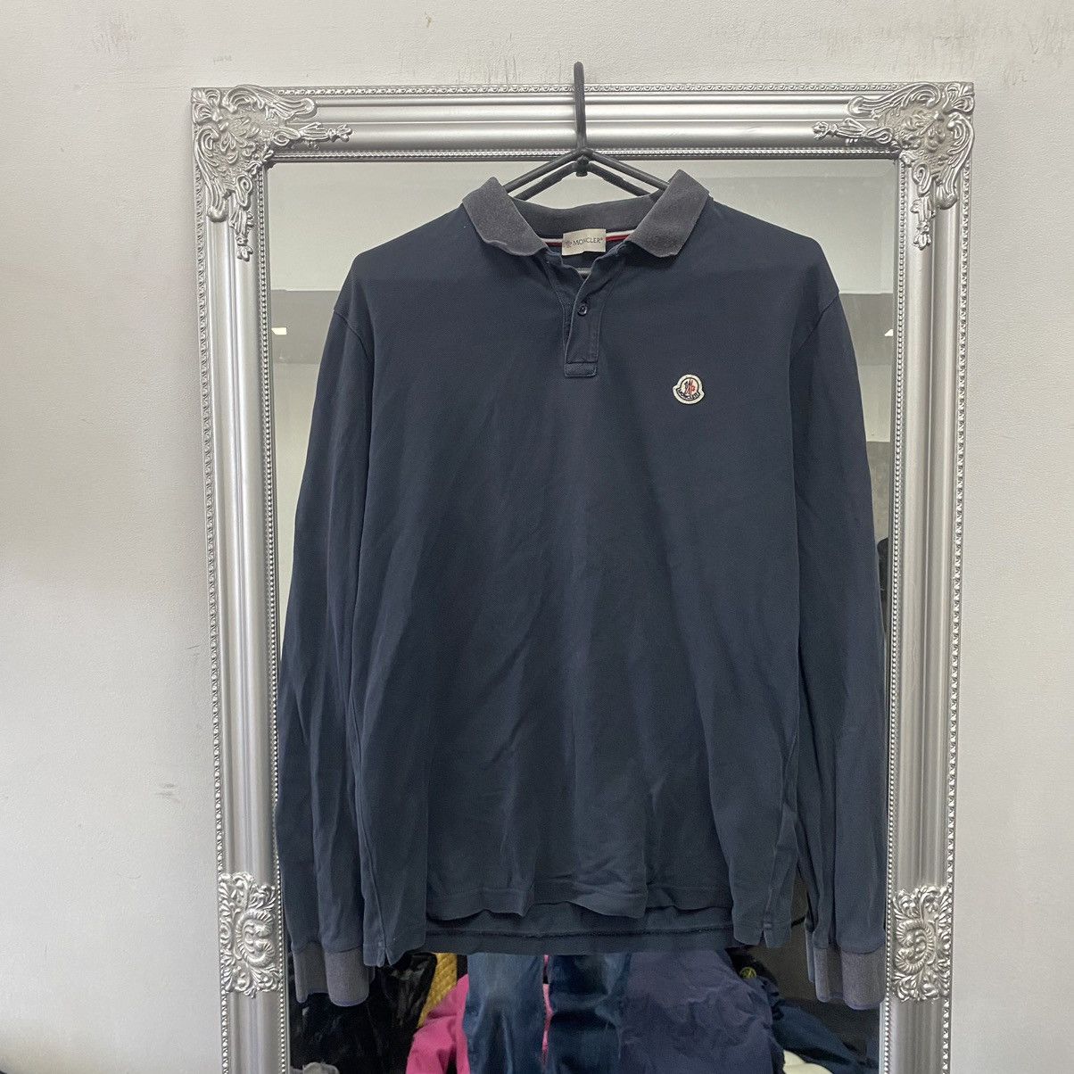 Moncler Moncler Polo Long Sleeve Size US XL / EU 56 / 4 - 1 Thumbnail