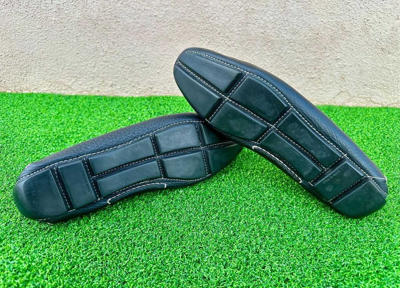 Prada Authentic Prada Leather Buckle Tassel Driving Mocassin Size US 7 / IT 37 - 4 Thumbnail