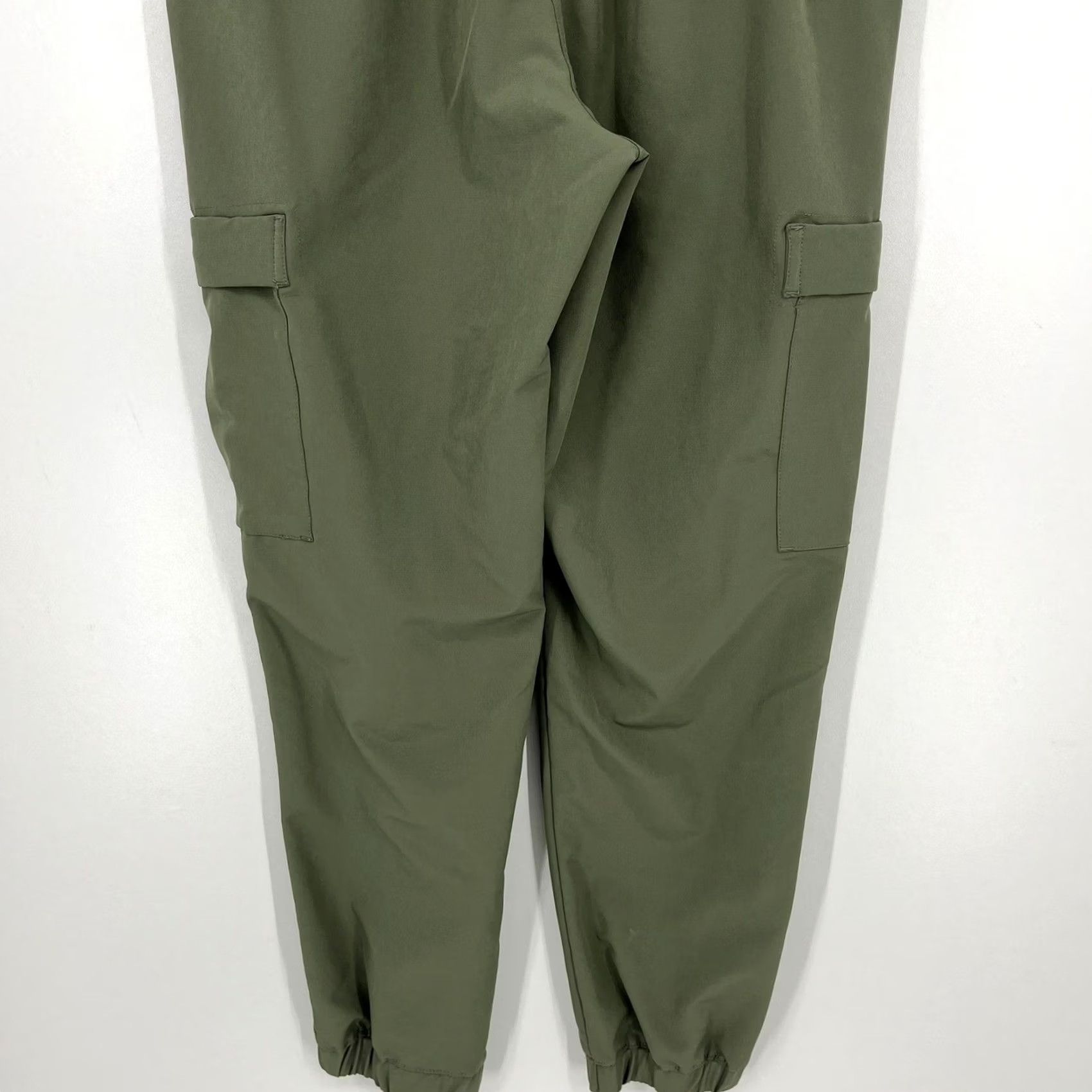 Olive Mondetta Womens Jogger Pants Green Size S Cargo Elastic Waist Active Size 28" / US 6 / IT 42 - 6 Thumbnail