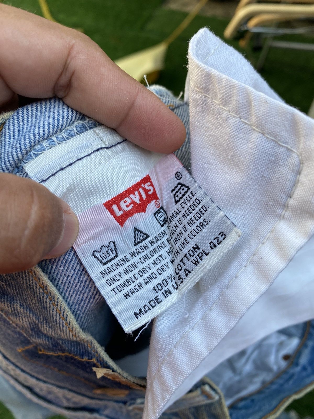 Levi's × Levi's Vintage Clothing × Vintage W34x31 vintage levi's 501 made in USA faded 90s Size US 34 / EU 50 - 6 Thumbnail