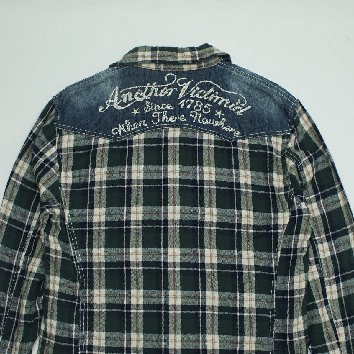 In The Attic *NoTariff In The Attic Plaid Western Shirt Size US L / EU 52-54 / 3 - 6 Thumbnail