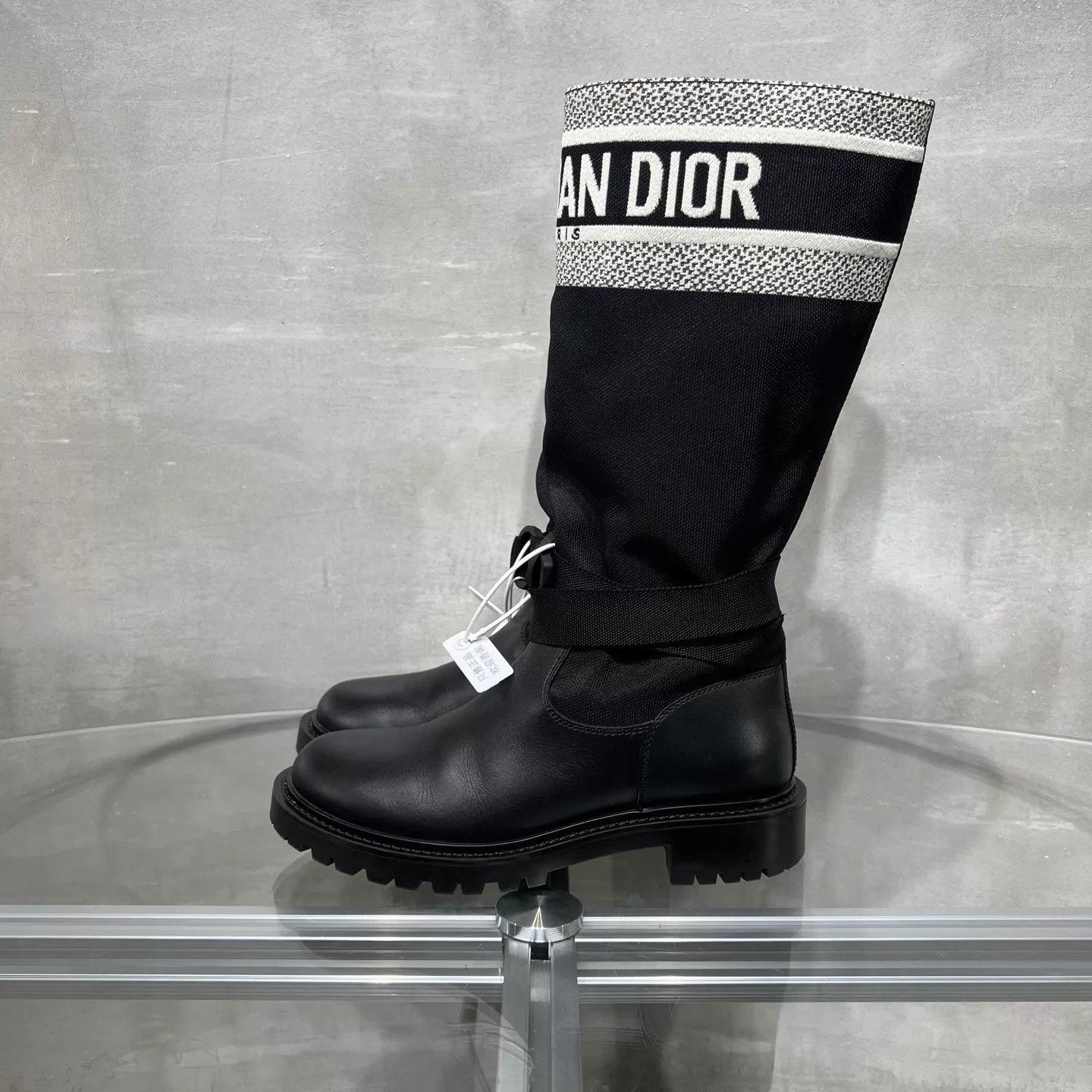 Dior Dior black riding boots EUR 36.5 Size US 6 / IT 36 - 3 Thumbnail