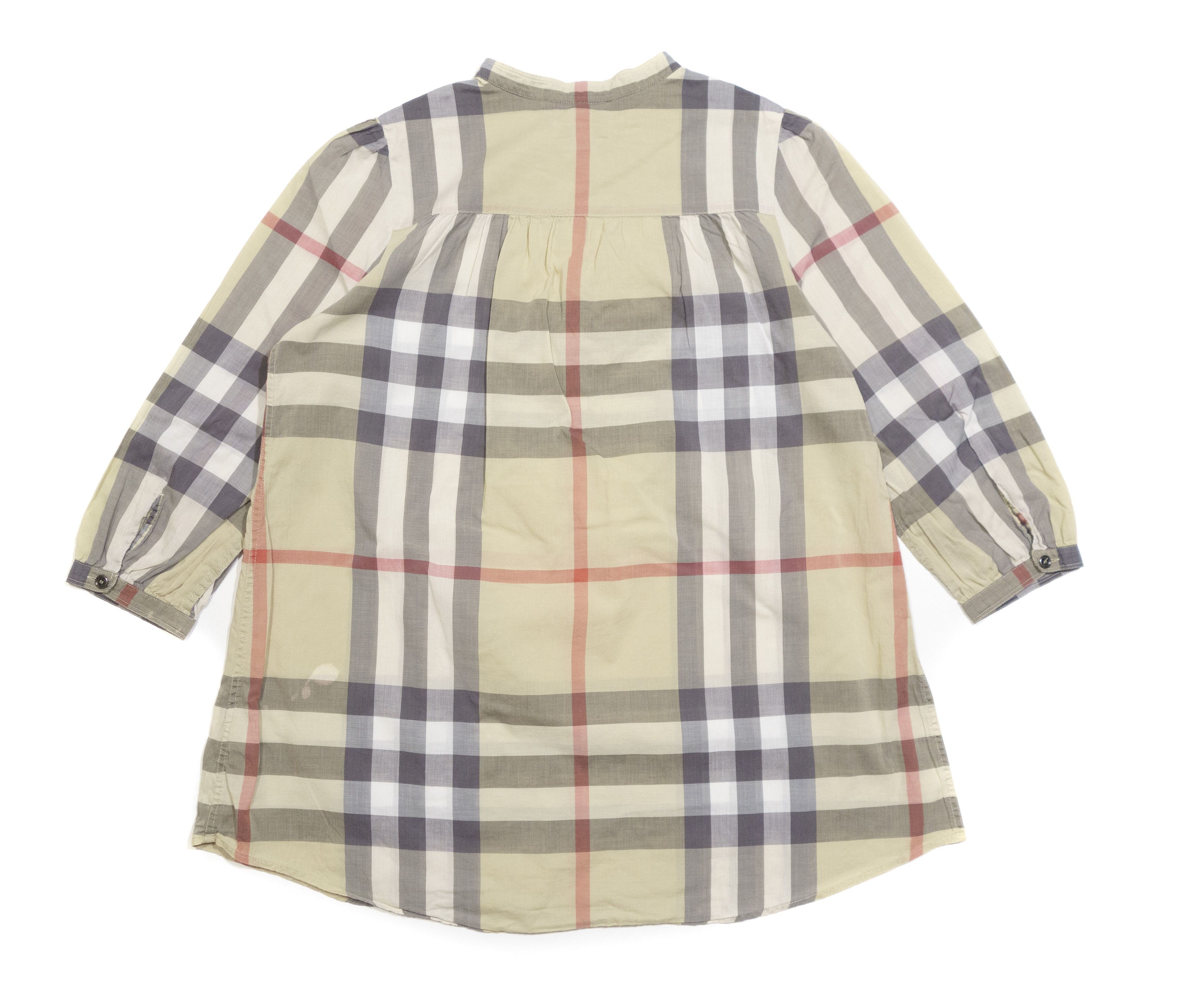 Burberry Brit Nova Check Blouse Size S / US 4 / IT 40 - 2 Thumbnail