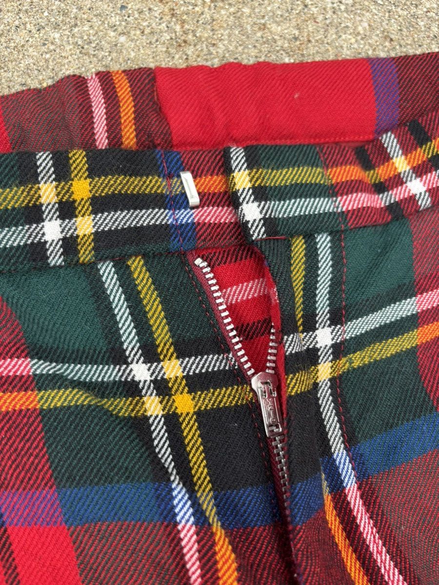 Comme des Garcons Homme Plus AD2000 Tartan Plaid Pants Size US 30 / EU 46 - 7 Thumbnail