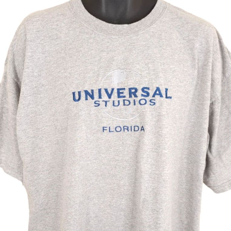 Vintage VINTAGE Universal Studios Florida T Shirt Mens 2XL Gray Y2K Souvenir Size US XXL / EU 58 / 5 - 2 Thumbnail